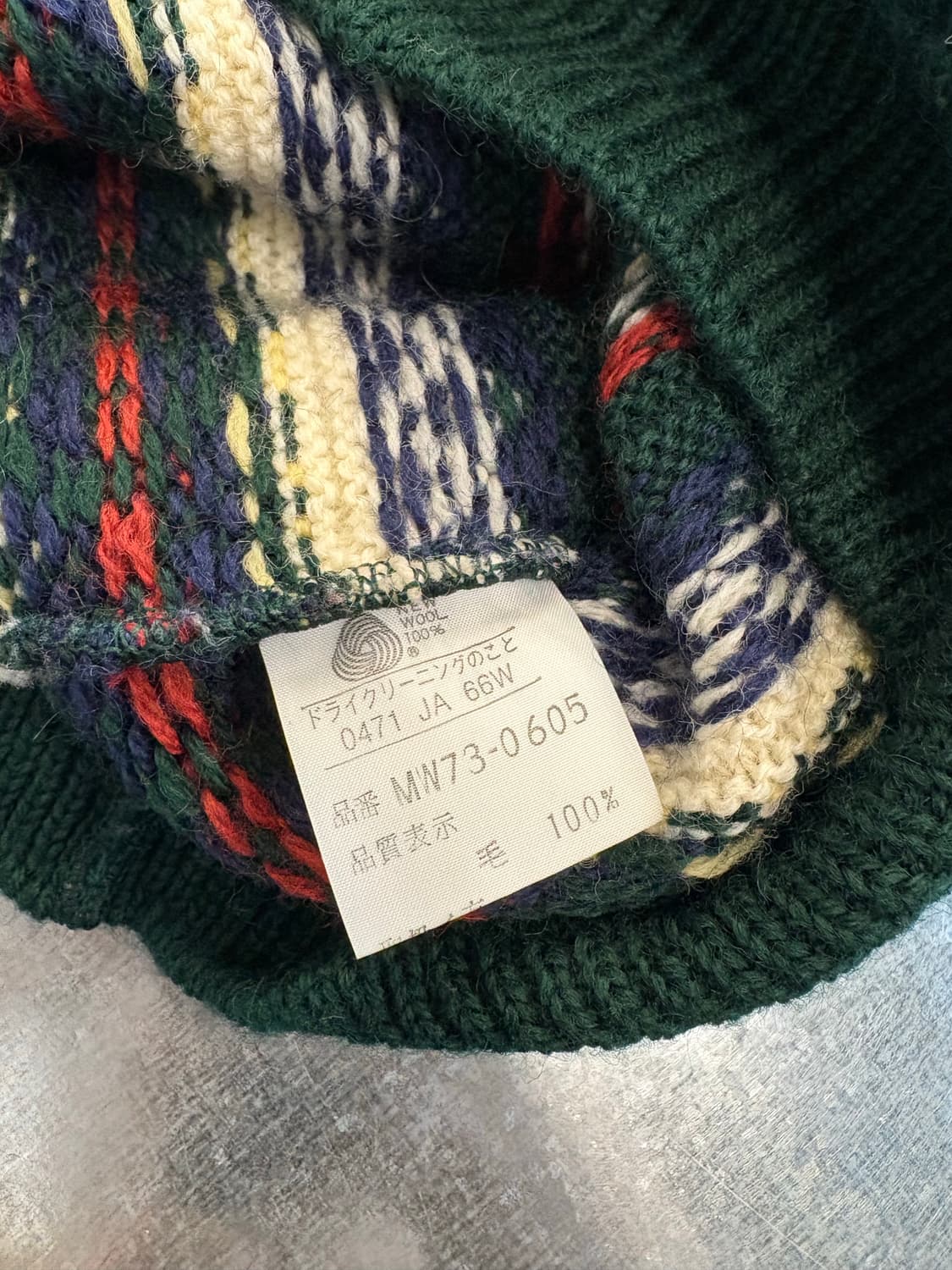 00s Mcgregor Wool Sweater 상품이미지5