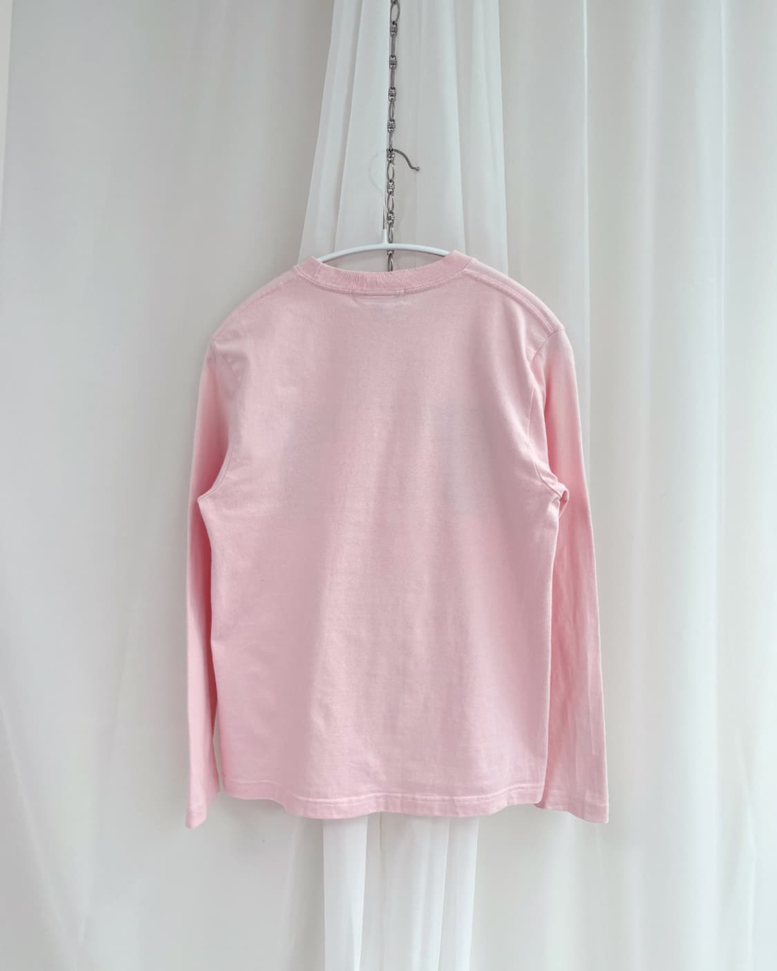 TOKYO CULTUART by BEAMS 그래픽 핑크 긴팔티 상품이미지2