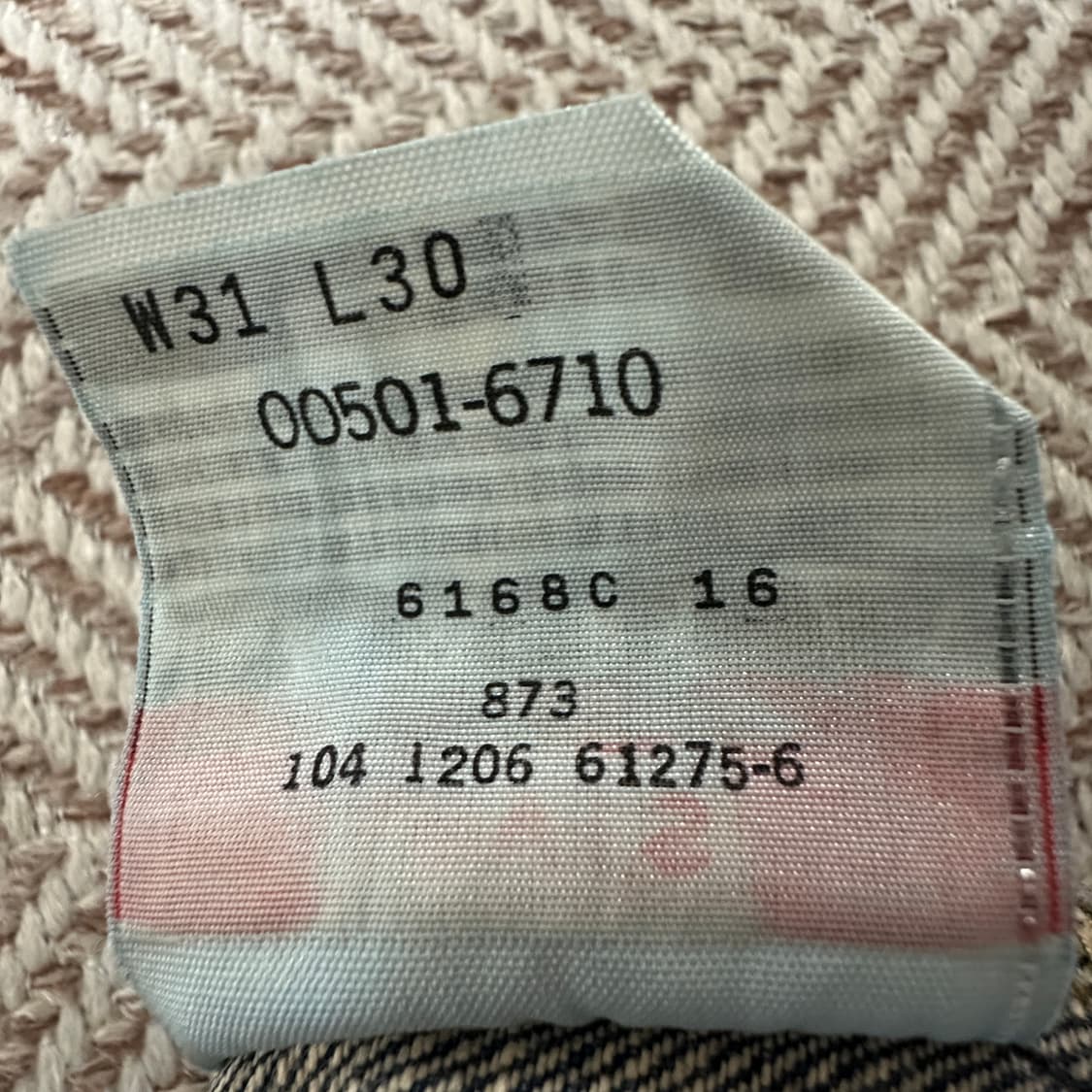 LEVI'S 501 00's mexico made jeans pants 상품이미지5