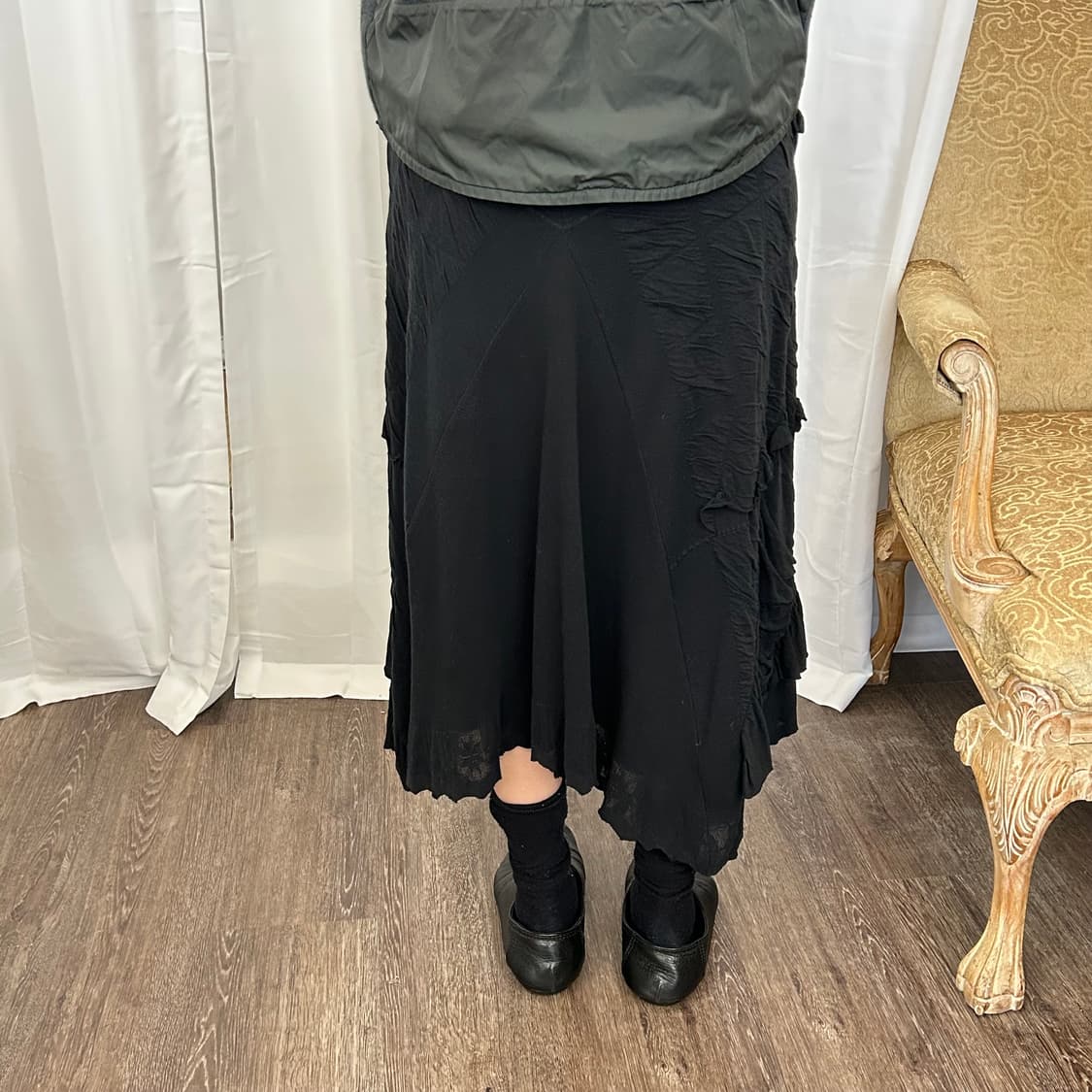 이세이 미야케 haat 링클 레이어드 스커트 상품이미지3