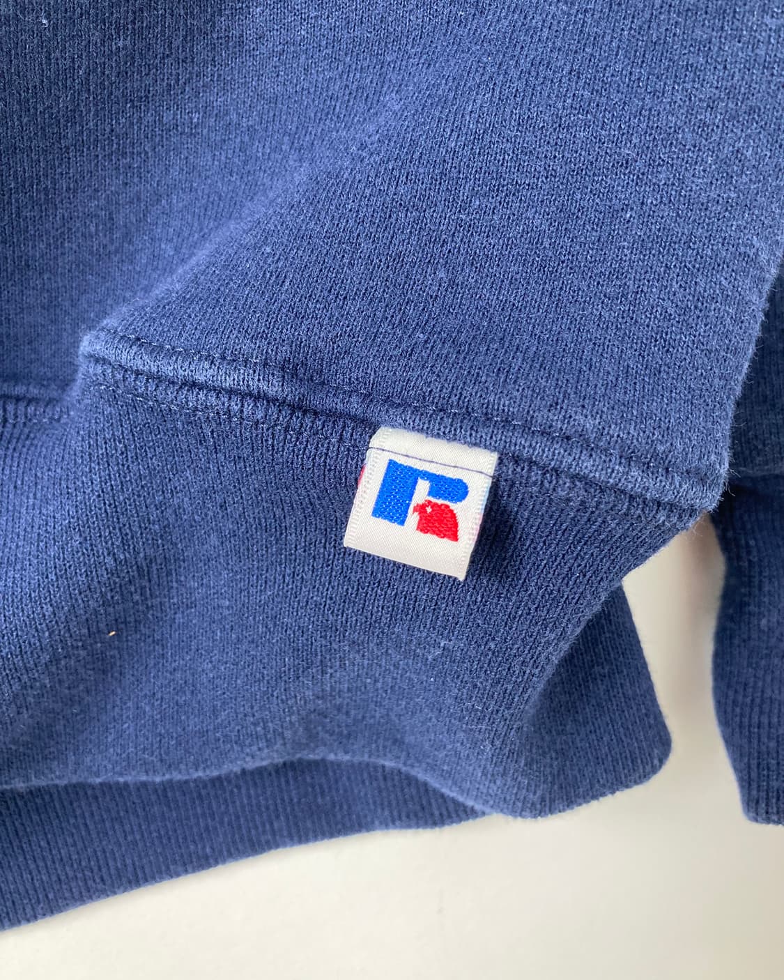 90s Russell Quarter Zip Sweatshirt (navy 상품이미지5