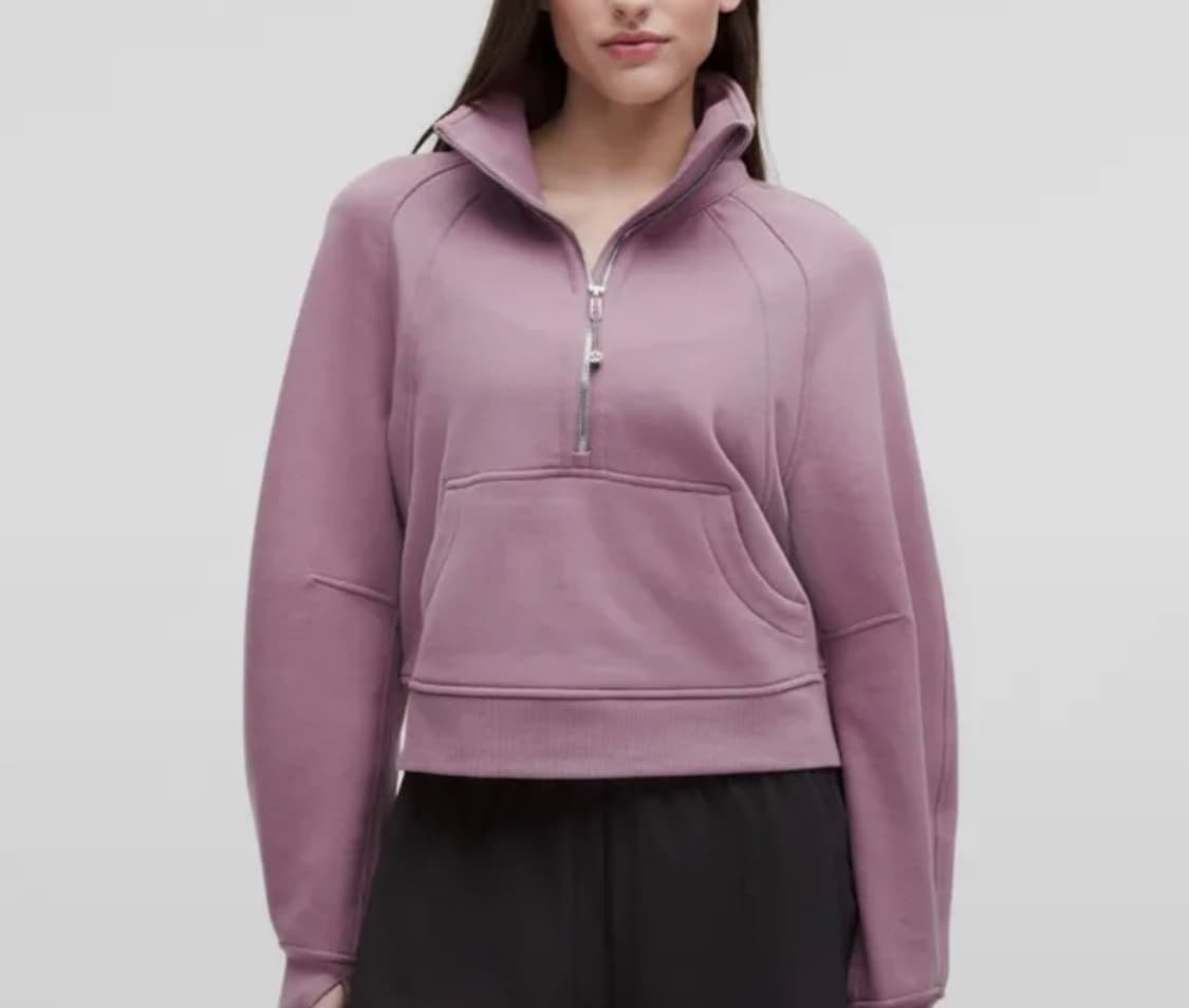 (새상품) 룰루레몬 스쿠바 오버사이즈 퍼널넥 라벤더 상품이미지2