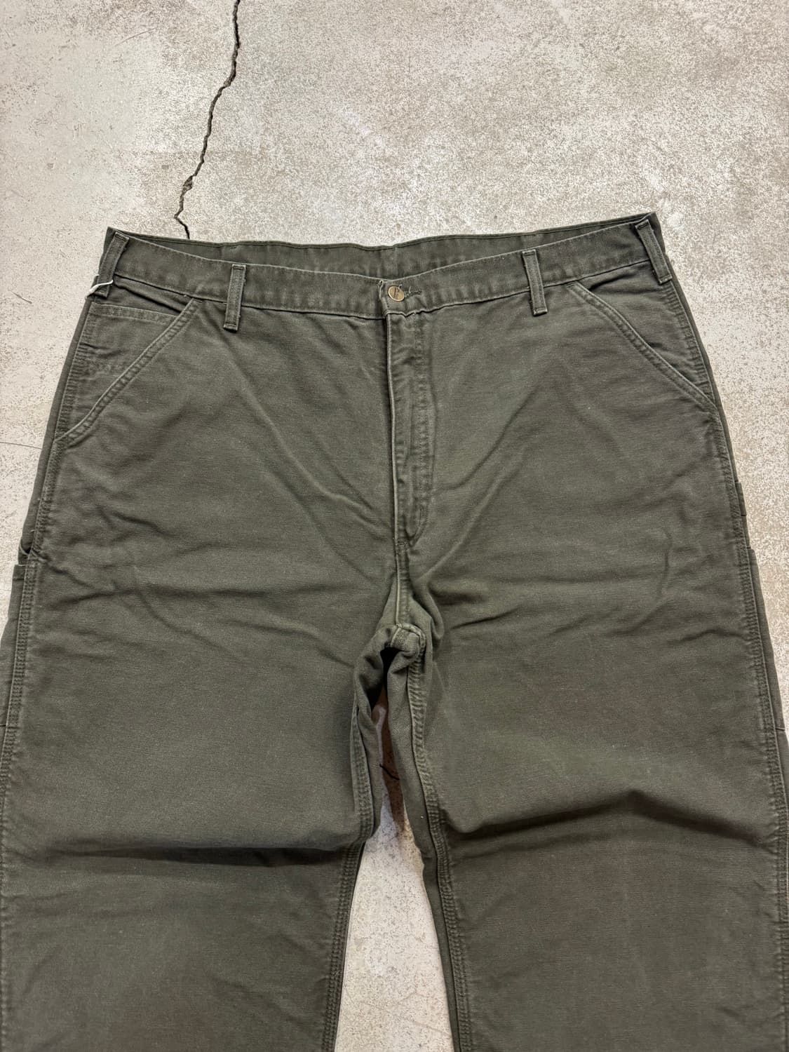 칼하트 B111 MOS 플란넬 라이닝 싱글니 42×32 상품이미지2