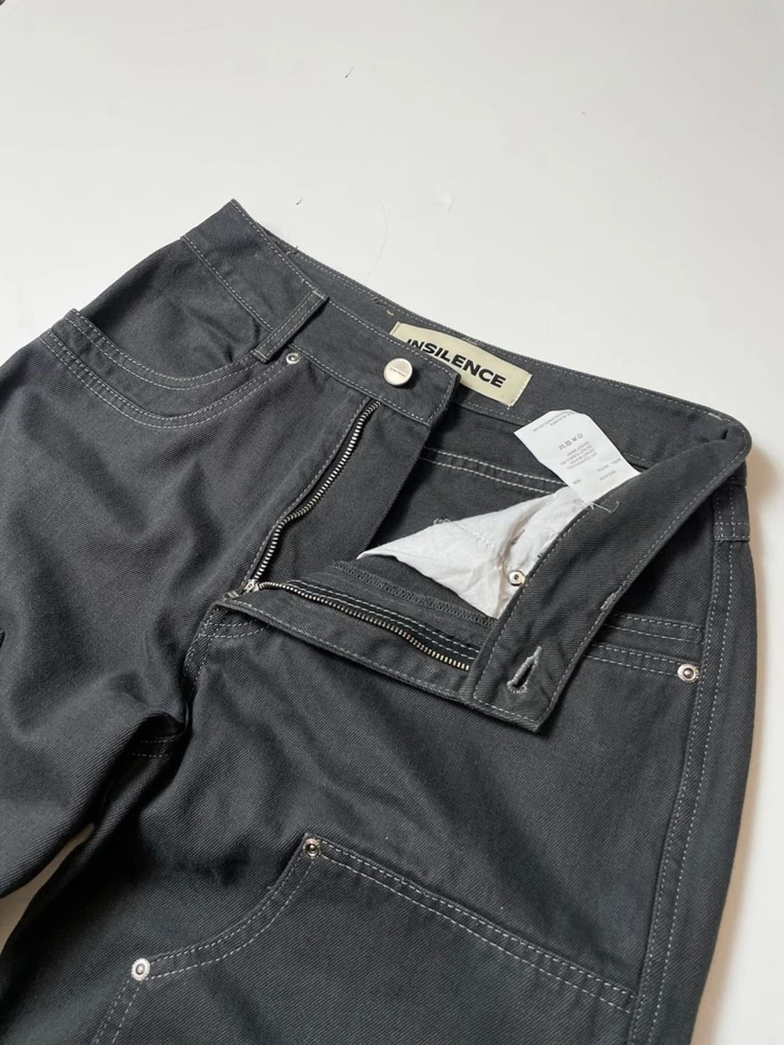 인사일런스 더블니 프론트 워크 팬츠 PN9545 상품이미지3