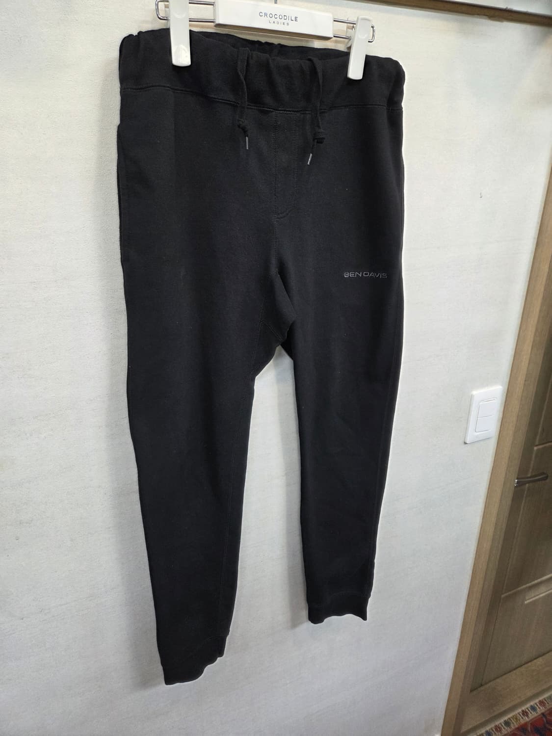 벤데이비스 자수로고 슬림 조거 스웻팬츠 L 상품이미지6