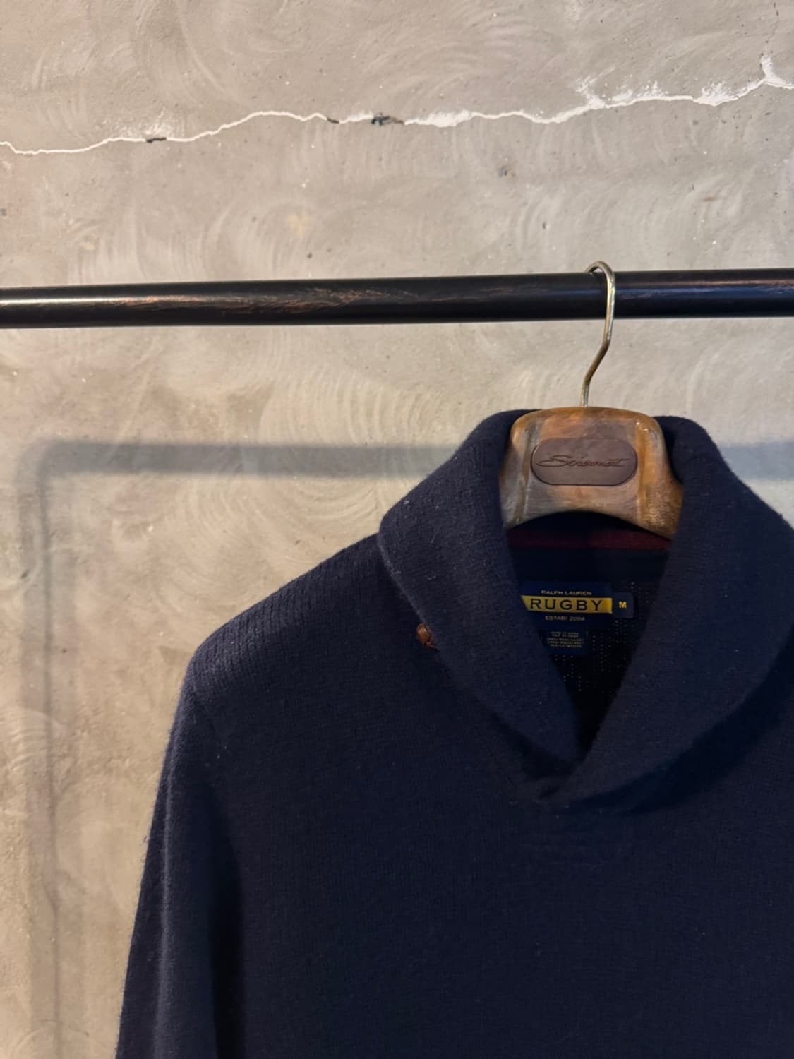 랄프로렌 럭비 숄칼라 가디건 55 상품이미지9