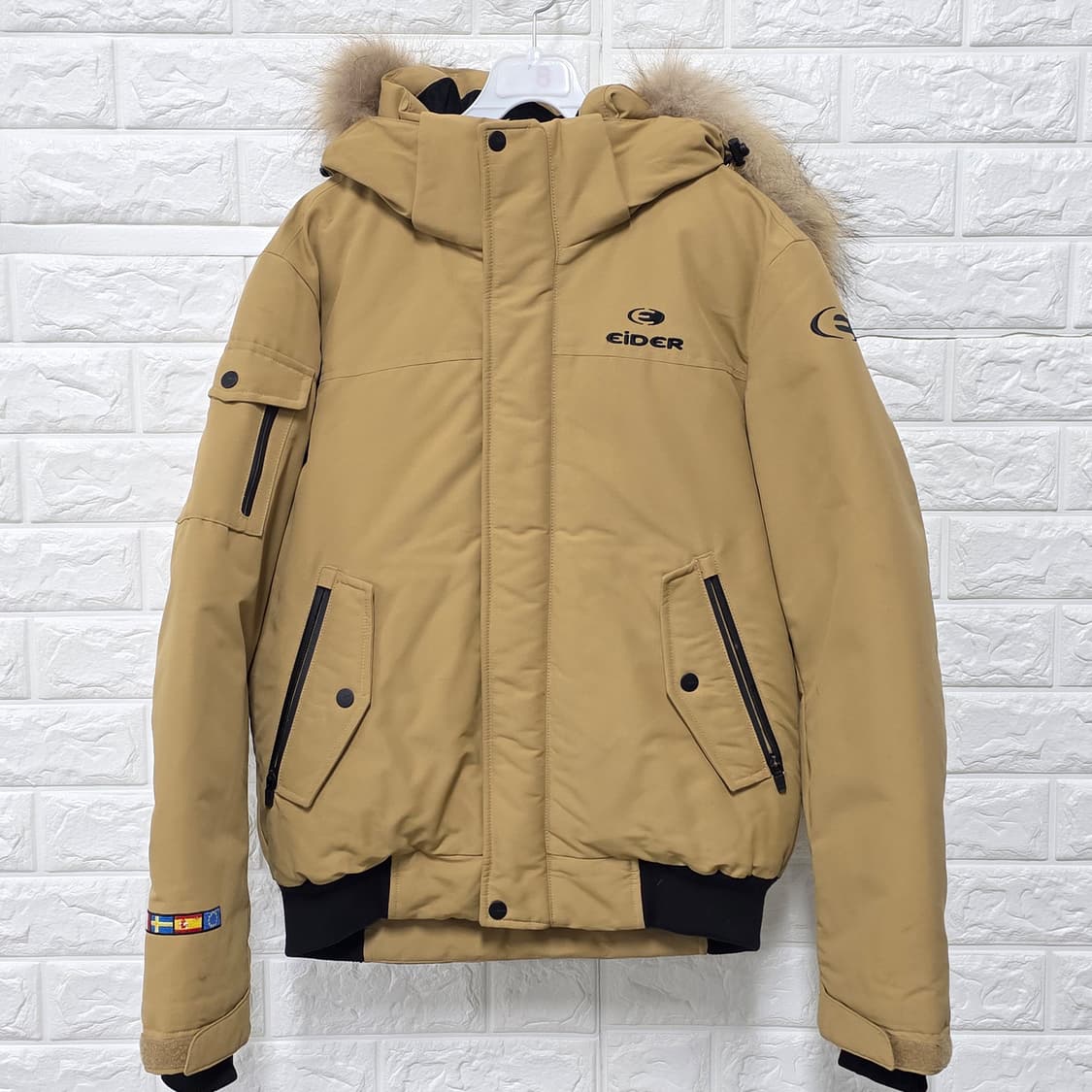 택포// 아이더 스투키 구스다운 패딩 S  상품이미지1