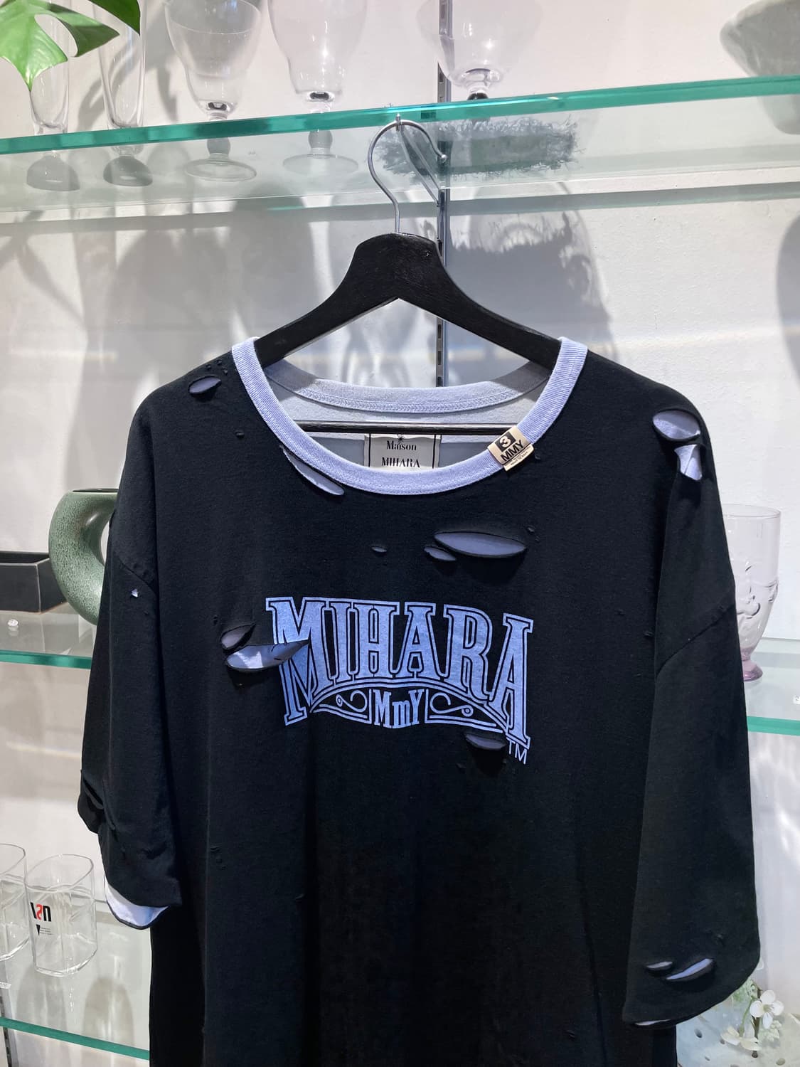 미하라야스히로 distressed reversible tee 상품이미지3