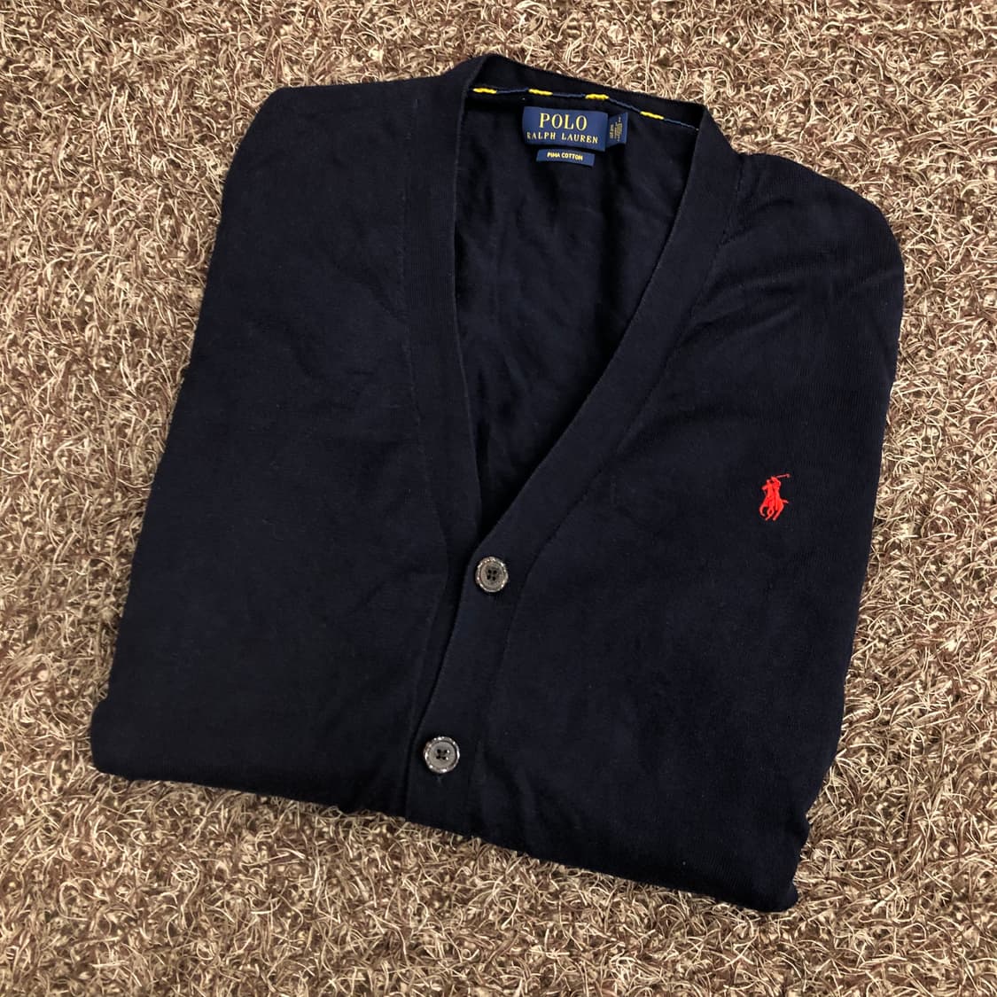 폴로 랄프로렌 코튼 네이비 가디건 상품이미지1