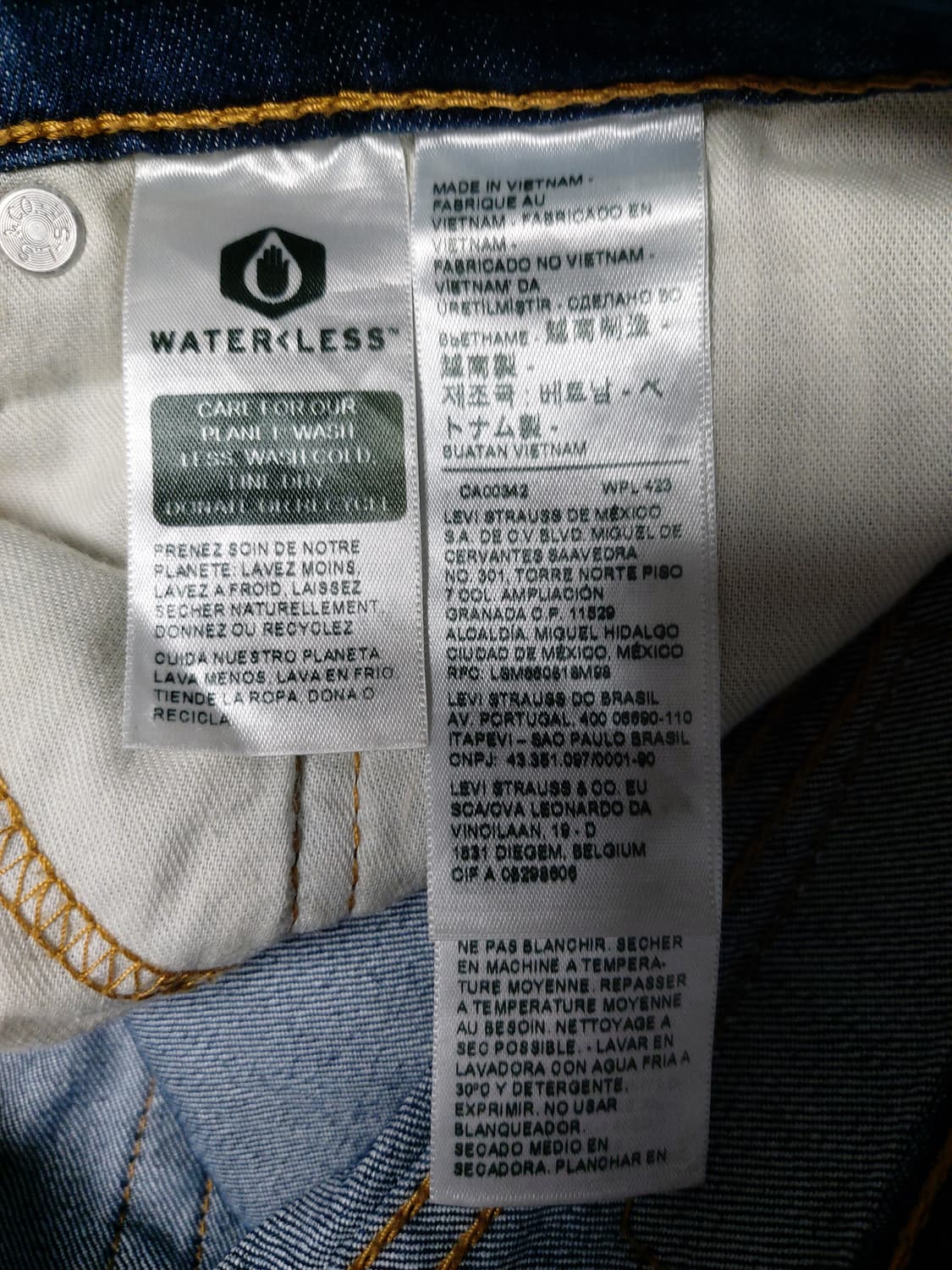 리바이스 502 레귤러 스트레이트 핏 청바지(W32,L32)

 상품이미지4