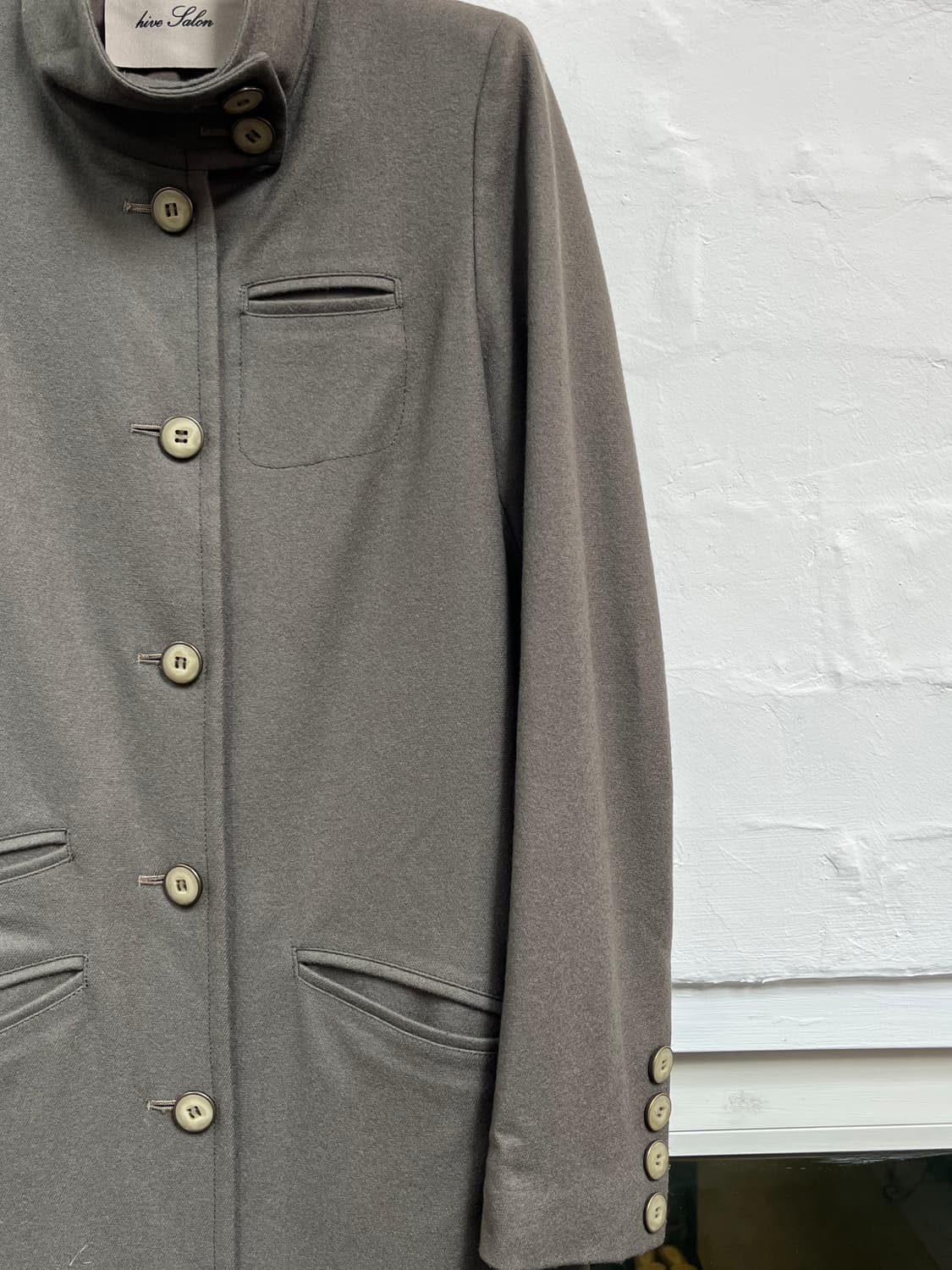 Hive Salon JAPAN 울 캐시미어 혼방 롱 코트 F 상품이미지3