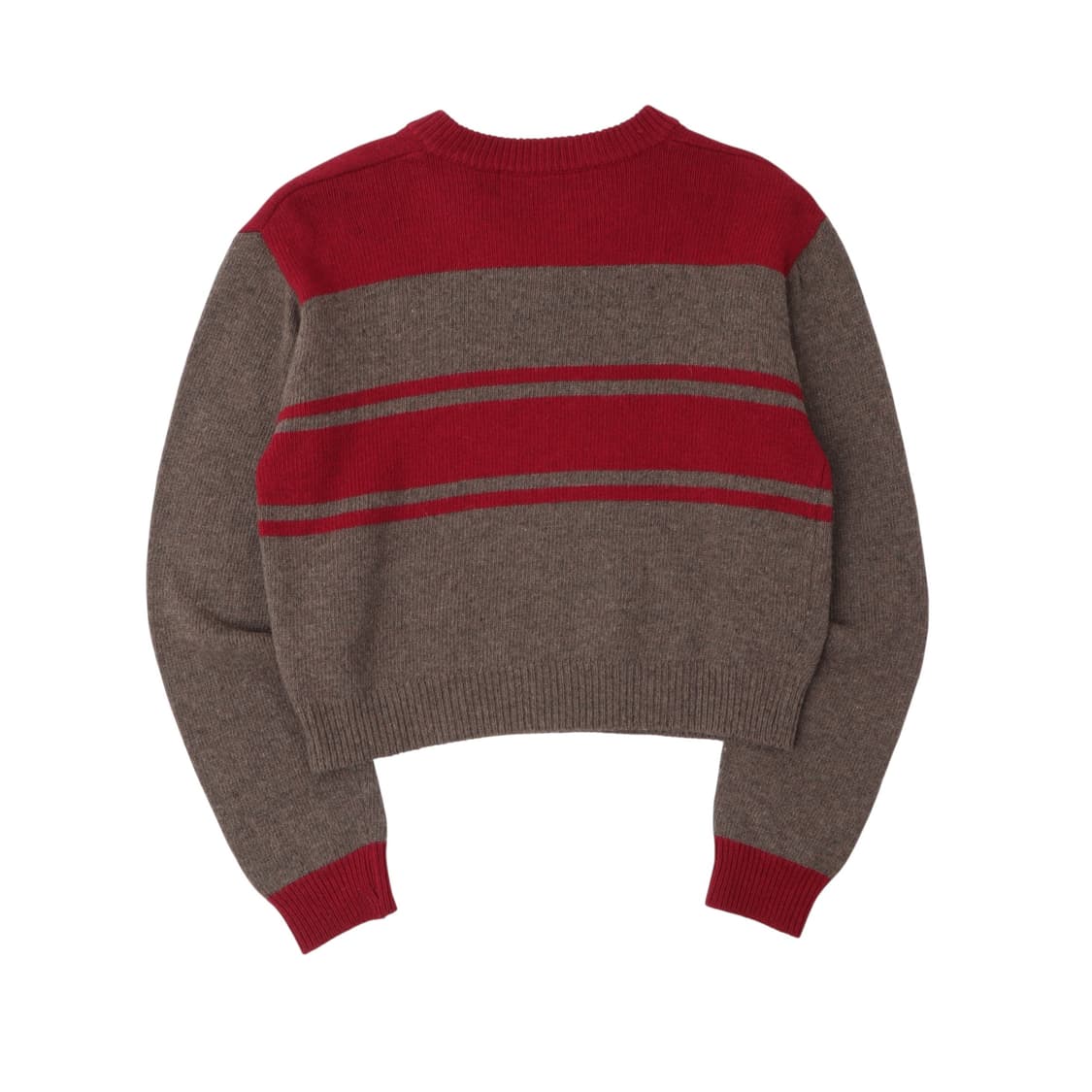 스컬프터 크롭 스트라이프 니트 상품이미지4