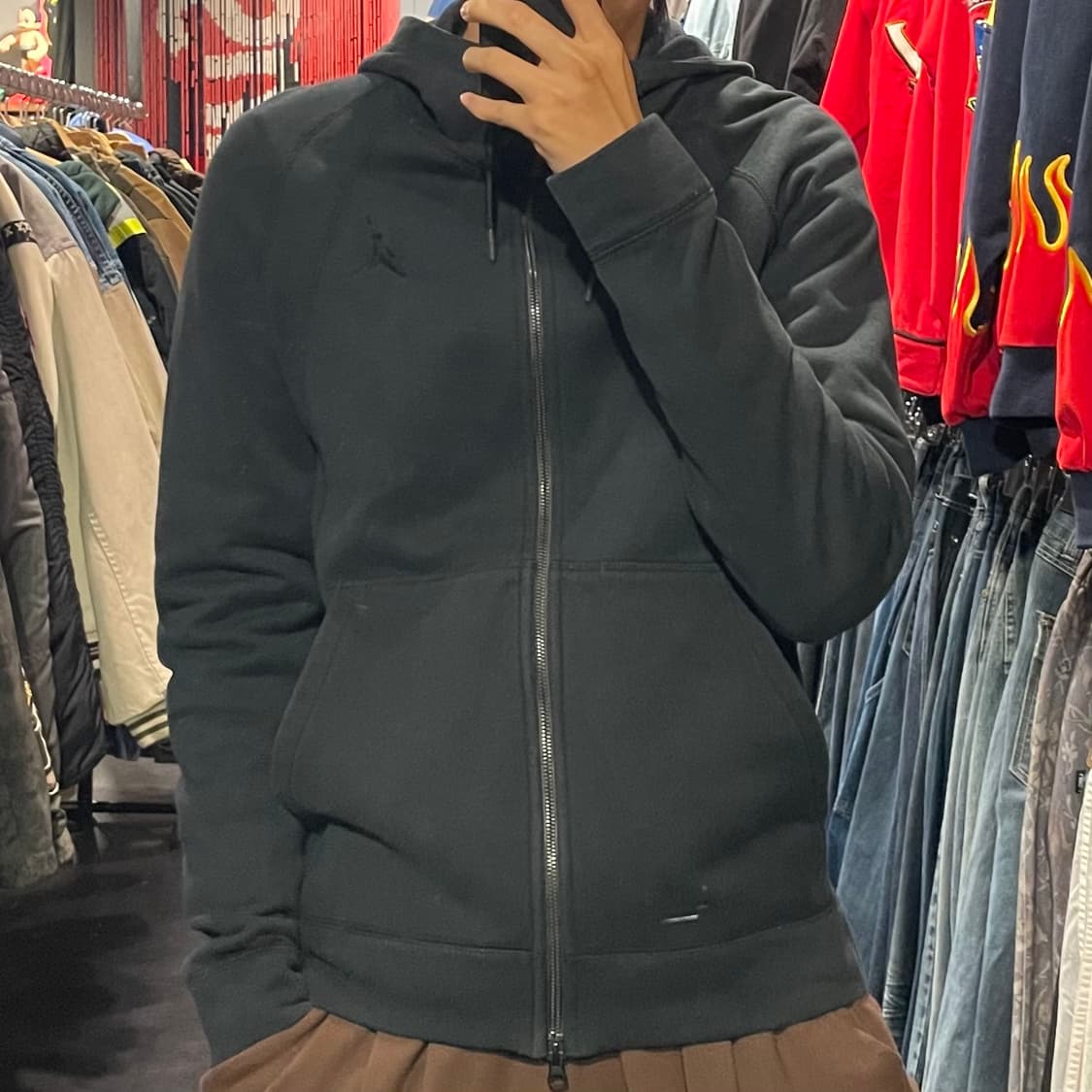 [IM] nike jordan 나이키 조던 블랙 후드집업 상품이미지1