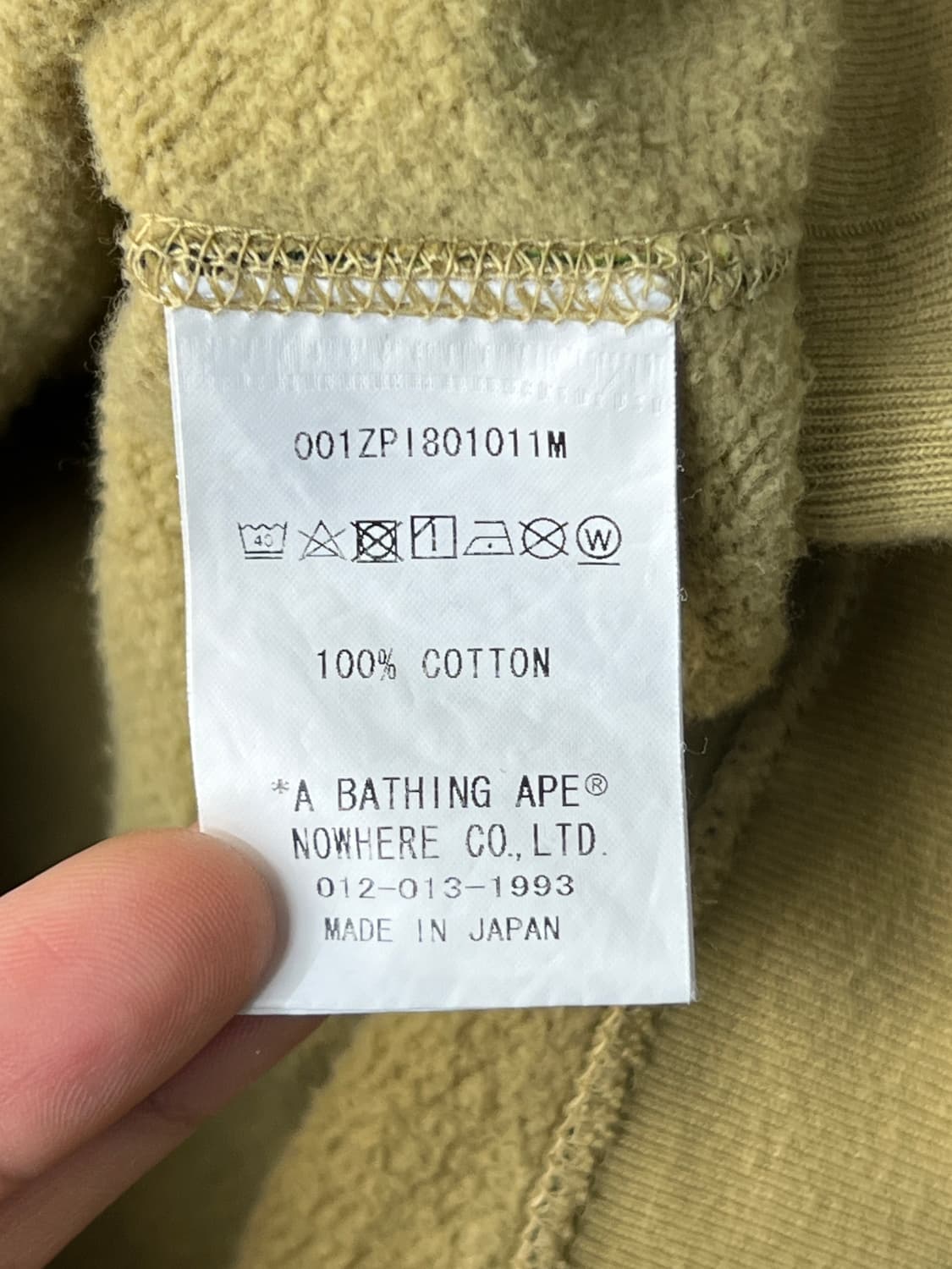 베이프 녹계 빅 ABC 카모 샤크 후드집업 상품이미지8