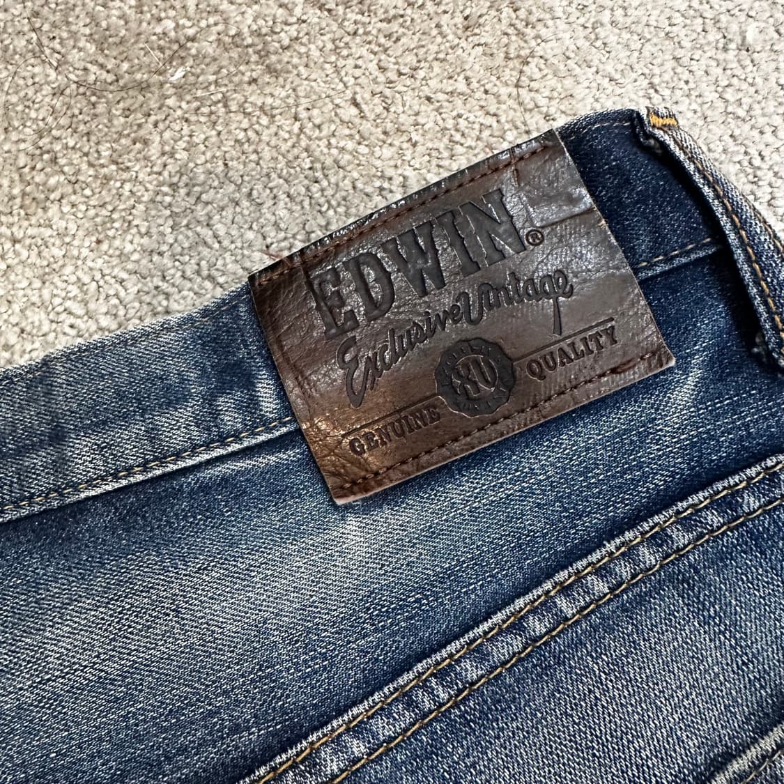에드윈 EXM404 익스클루시브 빈티지 데님(34) 상품이미지5