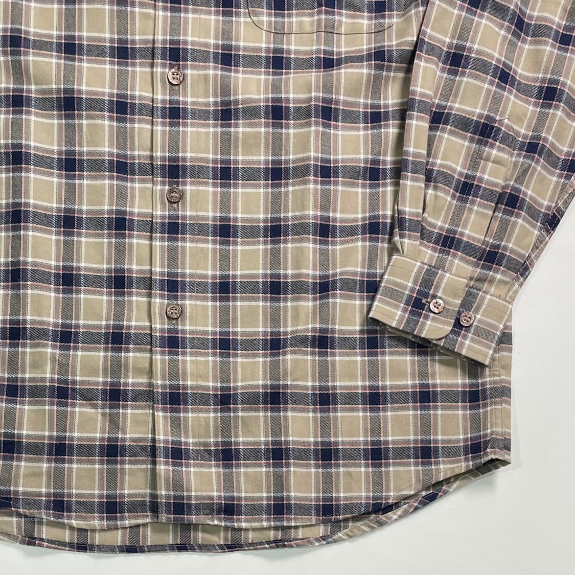 90s Ysl 입생로랑 체크 셔츠 상품이미지5