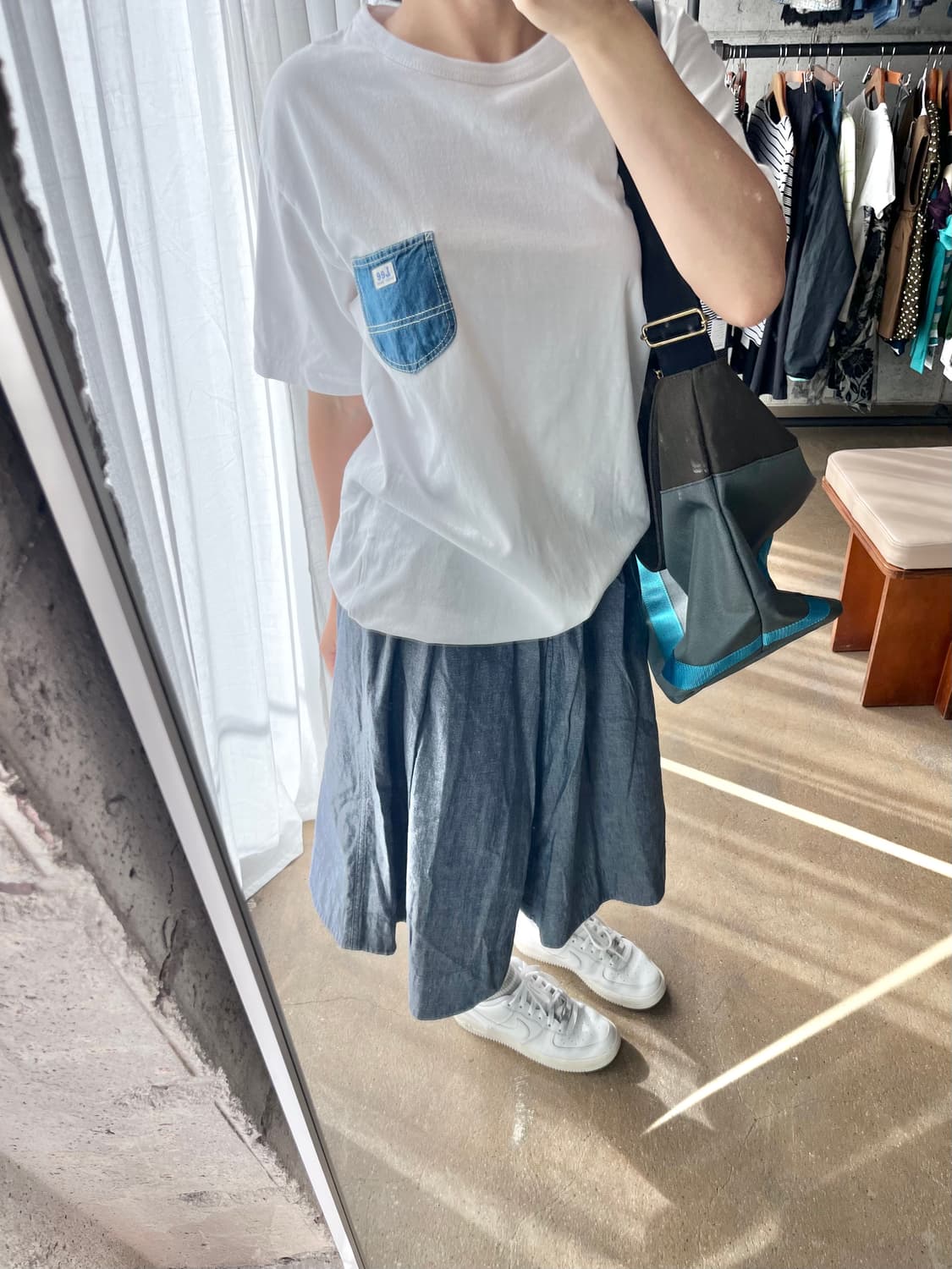 Lee 데님 포켓 티 상품이미지8