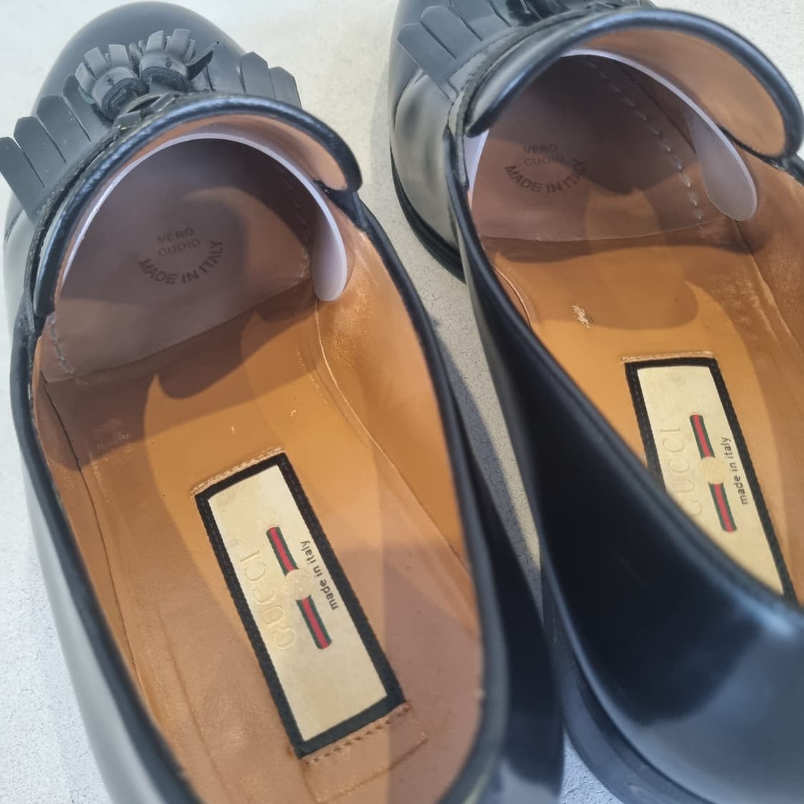 구찌 로퍼 테슬 매장정품 UK9 280 GUCCI 수트 정장 웨딩 촬영 상품이미지5