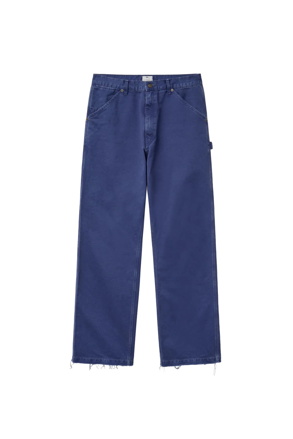 구매) CUT OFF CARPENTER PANTS (BLUE) 상품이미지1