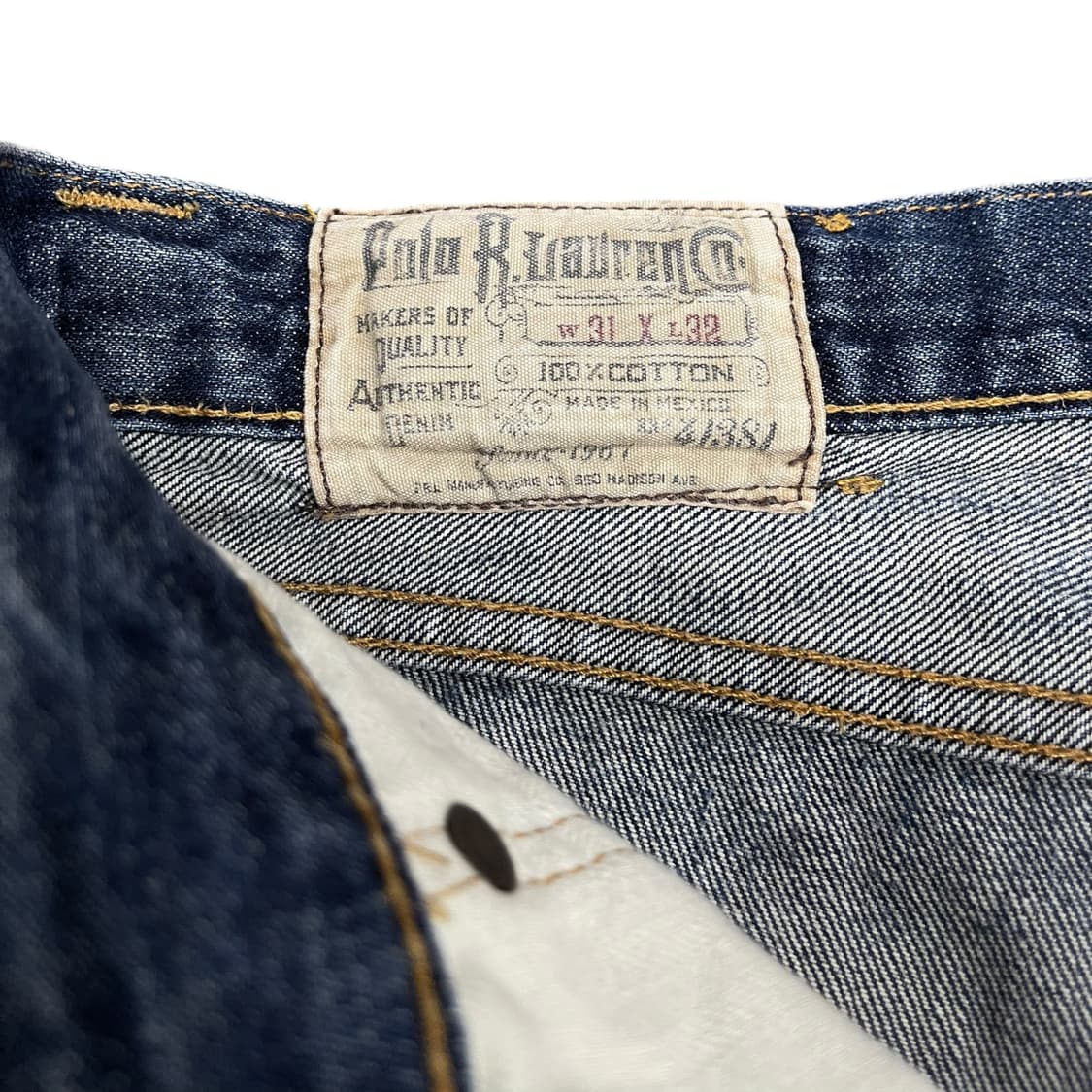 폴로 랄프로렌 워싱 데님팬츠 상품이미지7