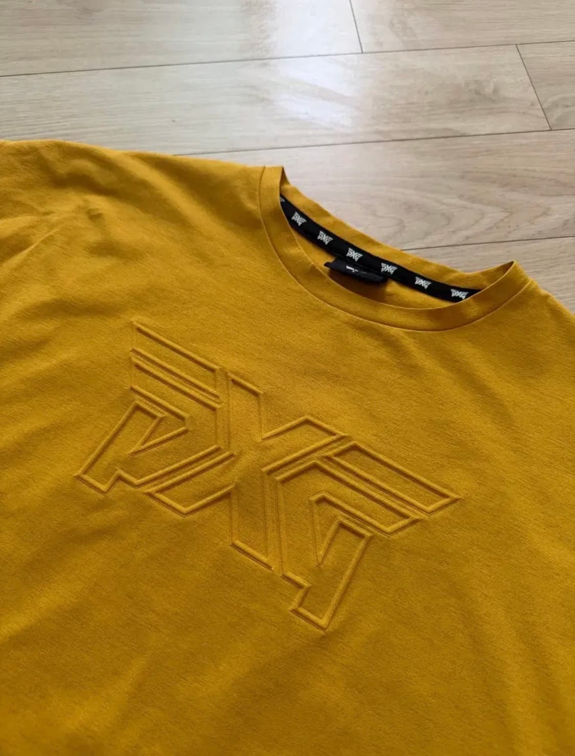 PXG 머스타드 반팔 티셔츠 상품이미지2