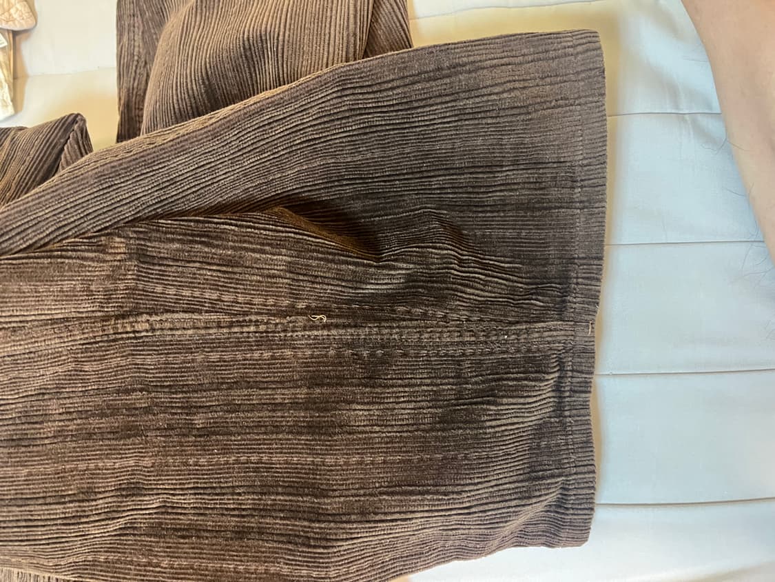 아워레가시 바스트컷 초콜릿 코듀로이 48사이즈 상품이미지3