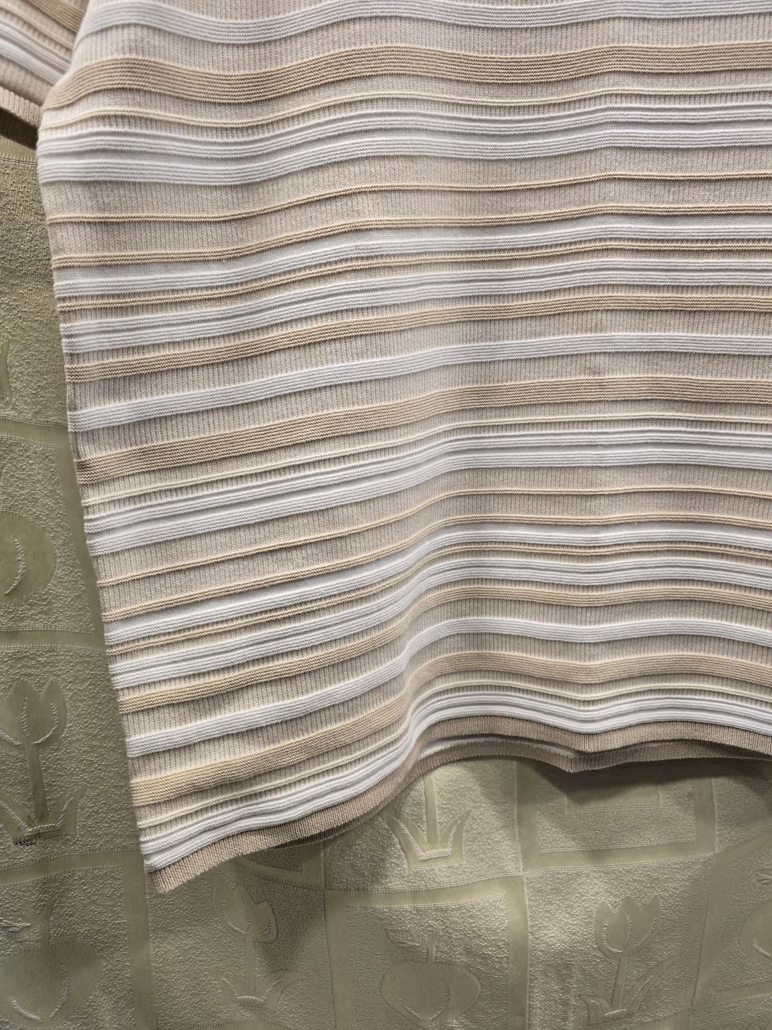 코스 COS 릴렉스핏 스트라이프 반팔 니트 티셔츠 L(100) 상품이미지5