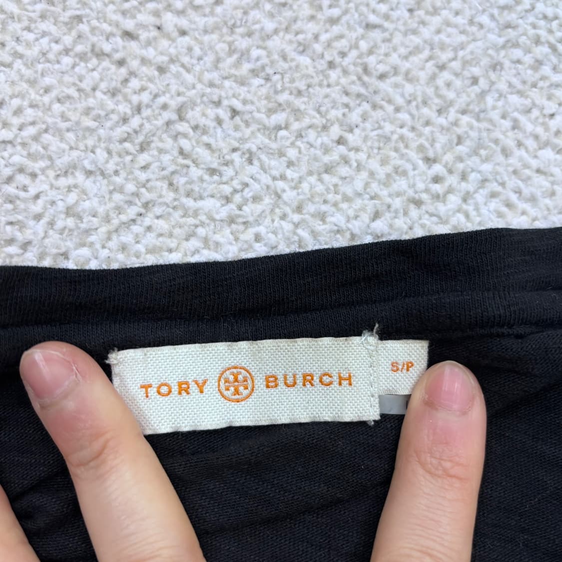 S 토리버치 빅로고 반팔 티셔츠 0409E 상품이미지3