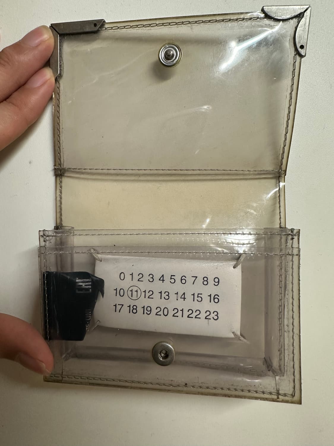 마르지엘라 pvc 지갑 상품이미지4