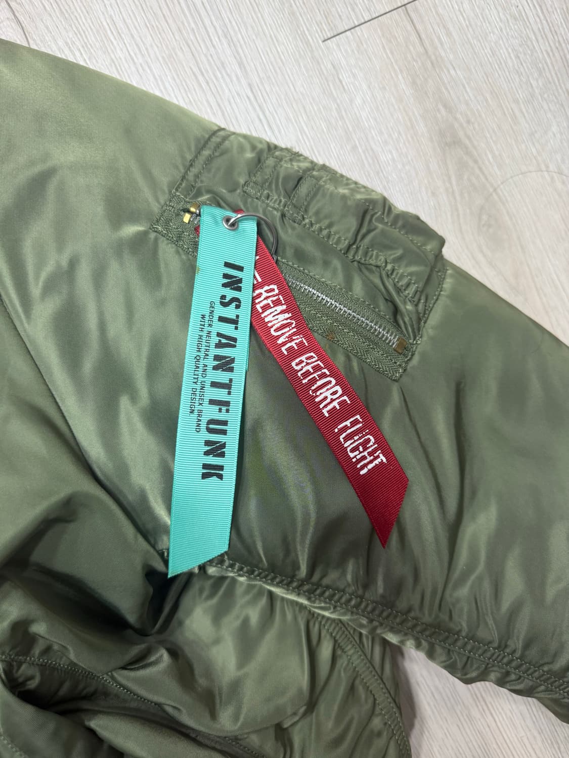 인스턴트펑크 x 알파인더스트리 항공점퍼 XL 상품이미지4