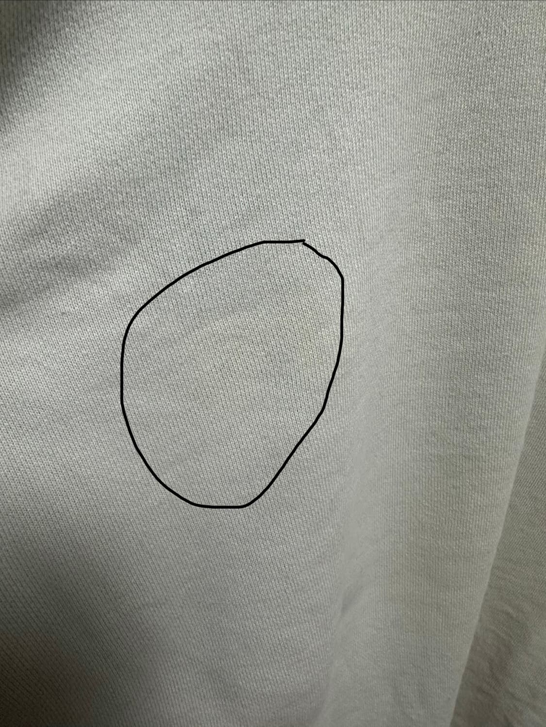 캐피탈 투톤 빅 플리스 스웻 셔츠  상품이미지4