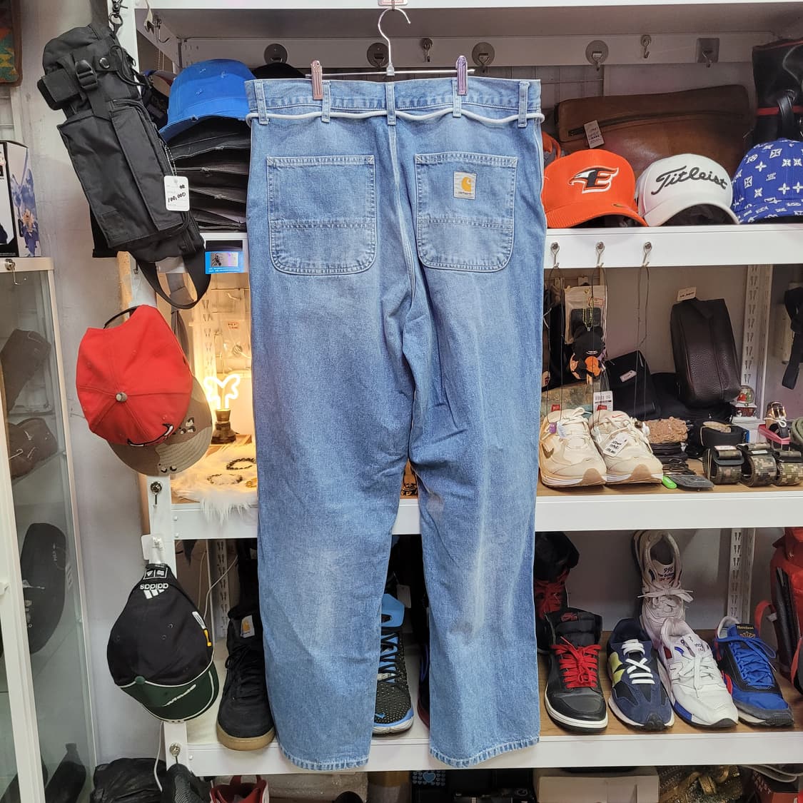 carhartt 칼하트 데님 와이드 팬츠 청바지 상품이미지2
