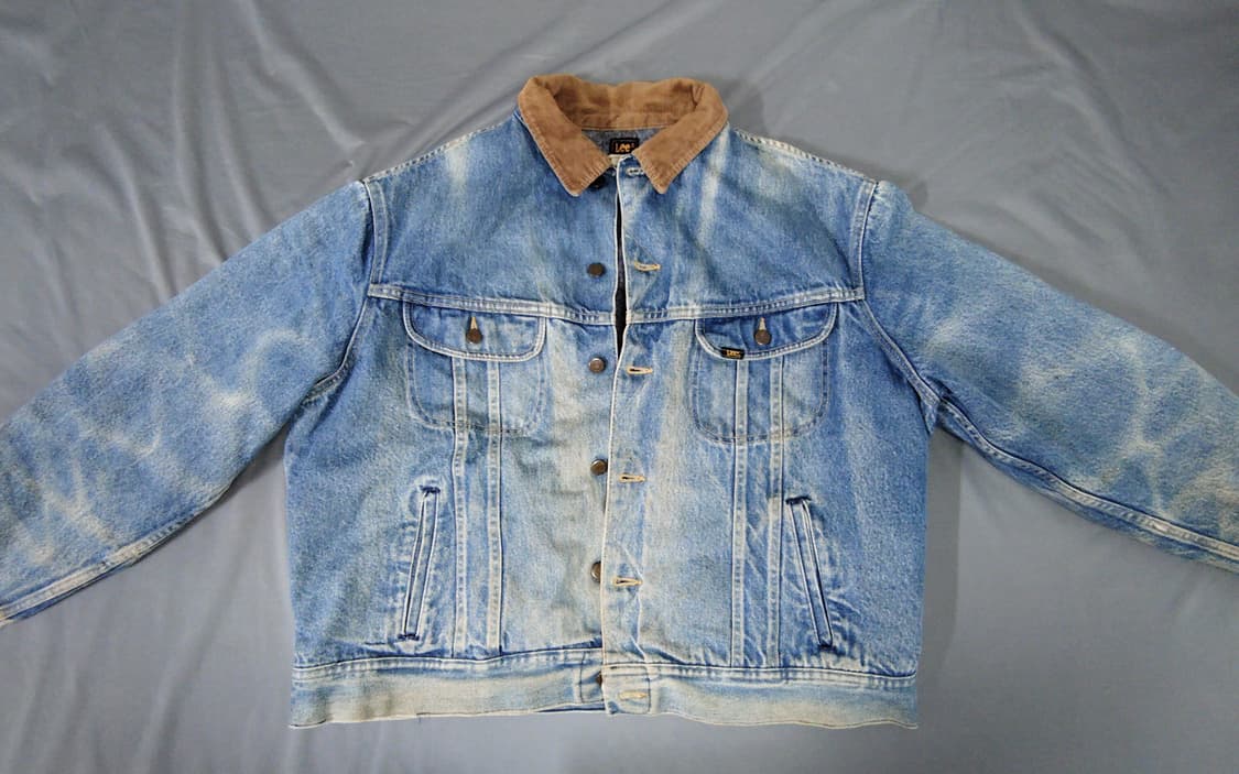 빈티지 리 라이더 트러커 블랑킷 데님재킷 상품이미지1