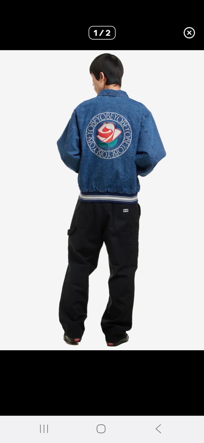 오베이 obey 더블니 카펜터 팬츠 30(체감 32) 상품이미지1