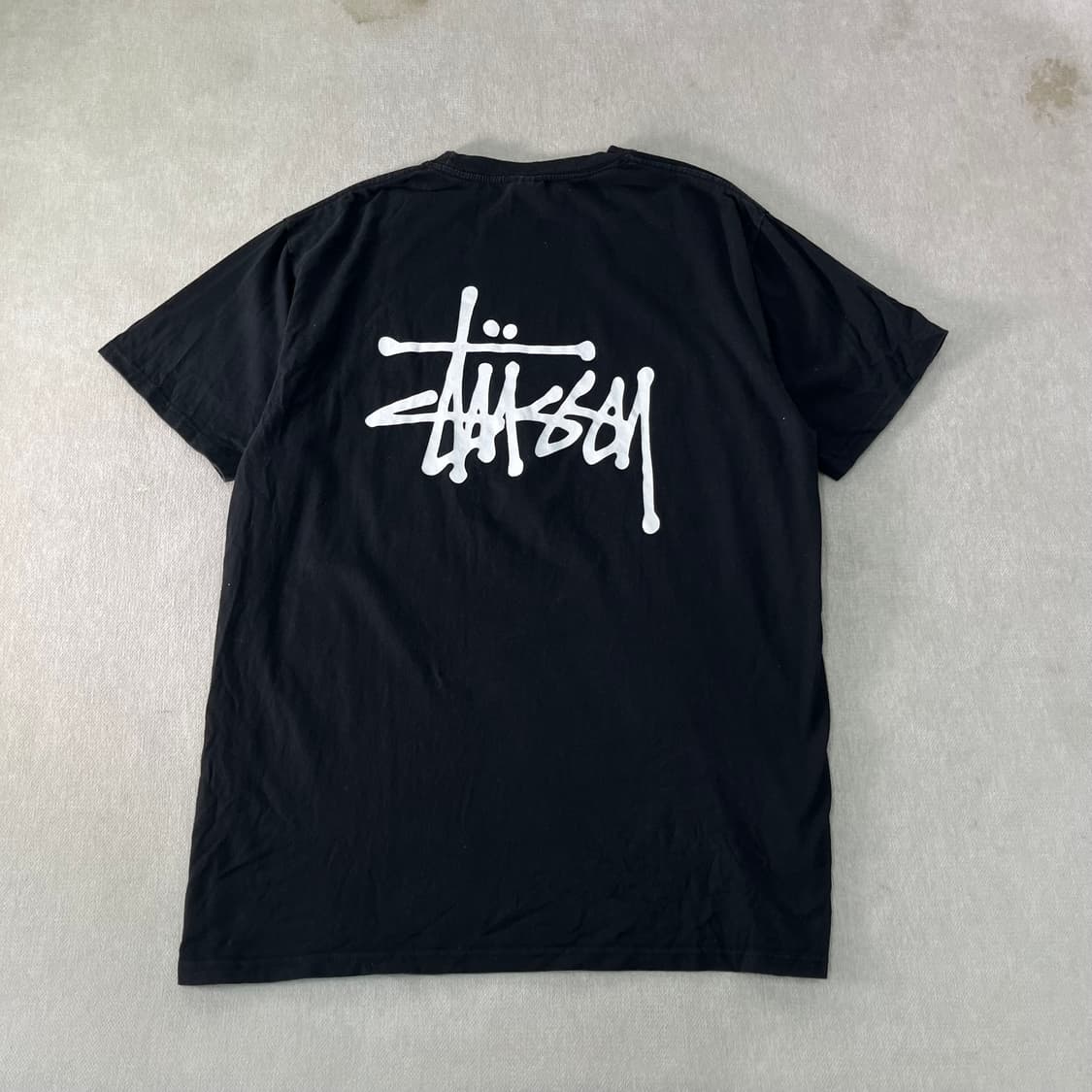 105 스투시 베이직 프린팅 반팔 상품이미지1