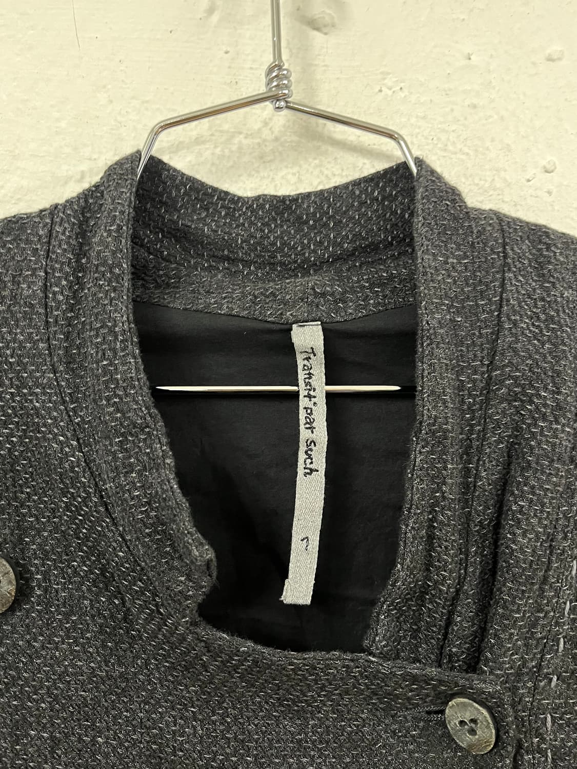 트랜짓 린넨 코트 자켓 상품이미지3