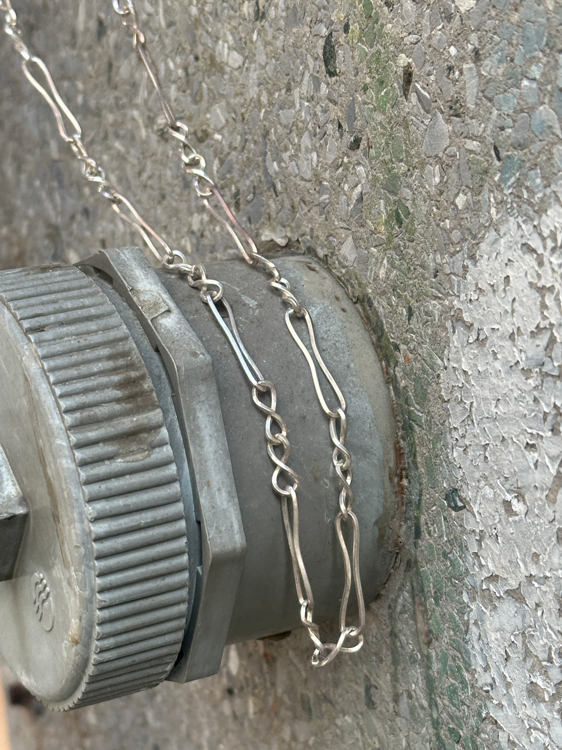 Vintage 925silver chain necklace 상품이미지2