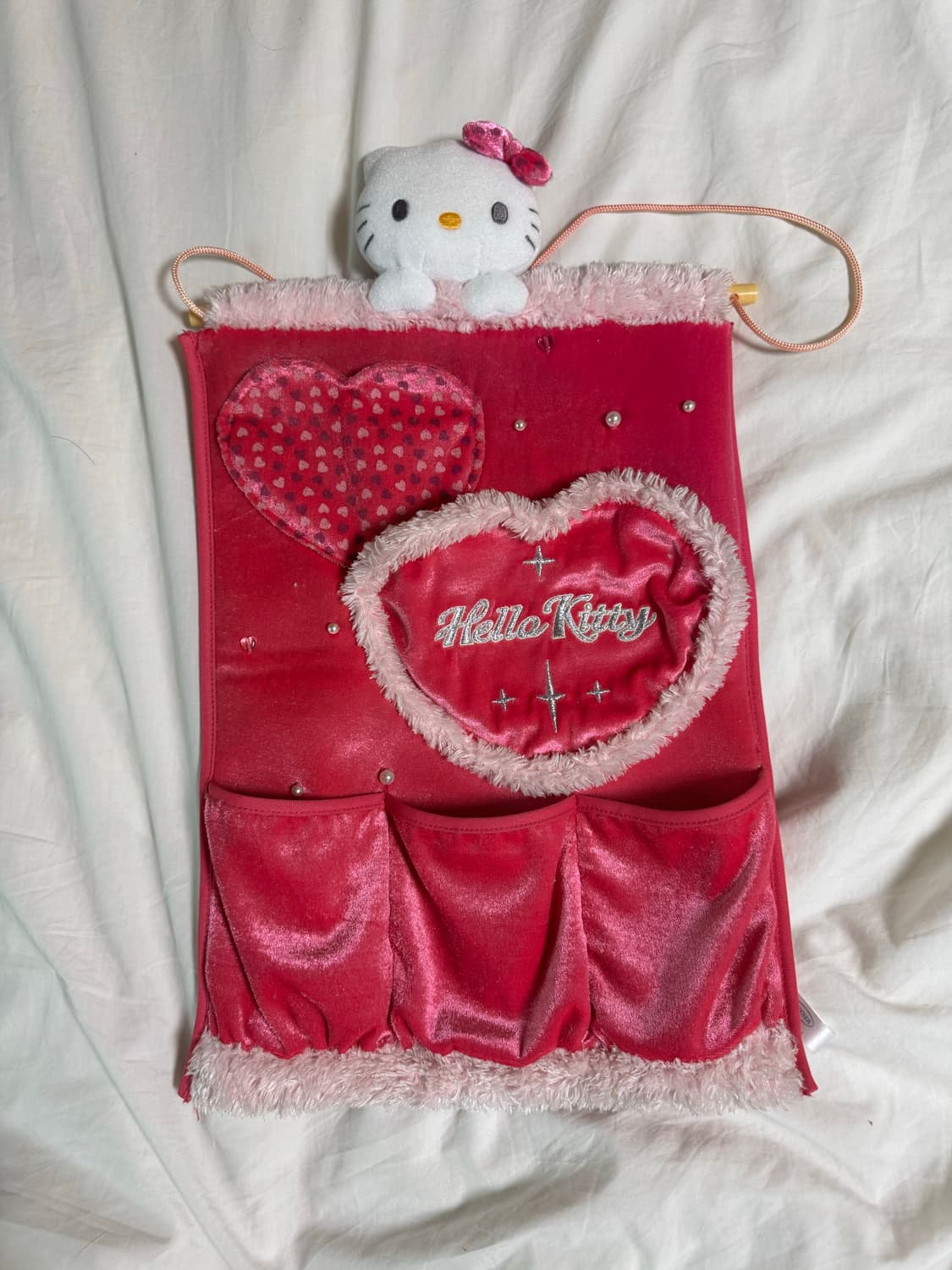 고전키티 빈티지 벨벳 벽걸이 갸루 Y2k  상품이미지2