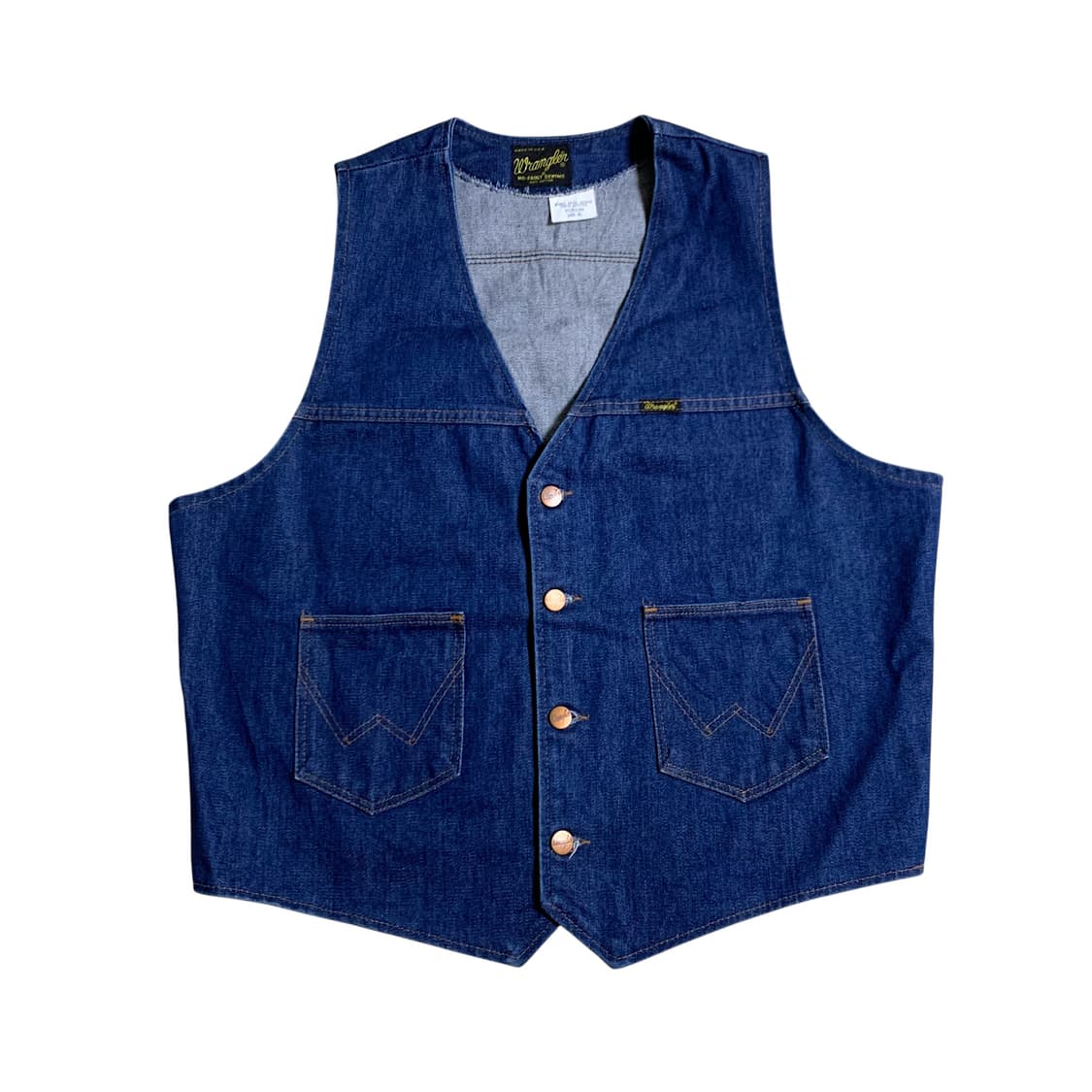 [XL] 70s Wrangler denim vest 상품이미지1