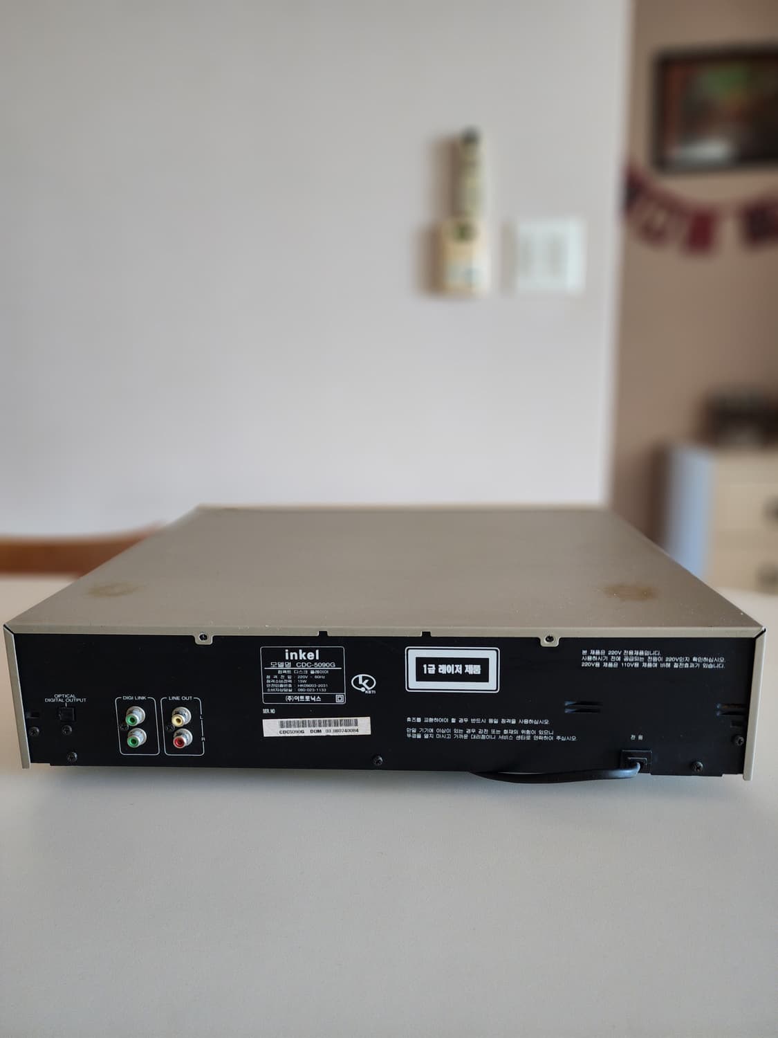 인켈 5CD 플레이어 CDC-5090G 상품이미지6