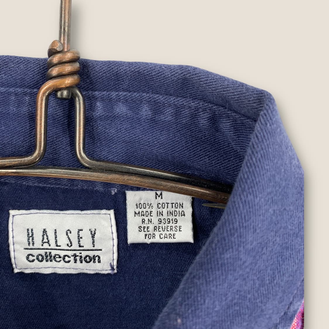 JPN빈티지 패치워크 긴팔셔츠 상품이미지6