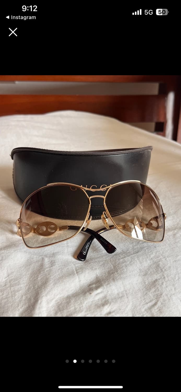 GUCCI sunglasses, Y2K 선글라스, 빈티지 선글라스 상품이미지2