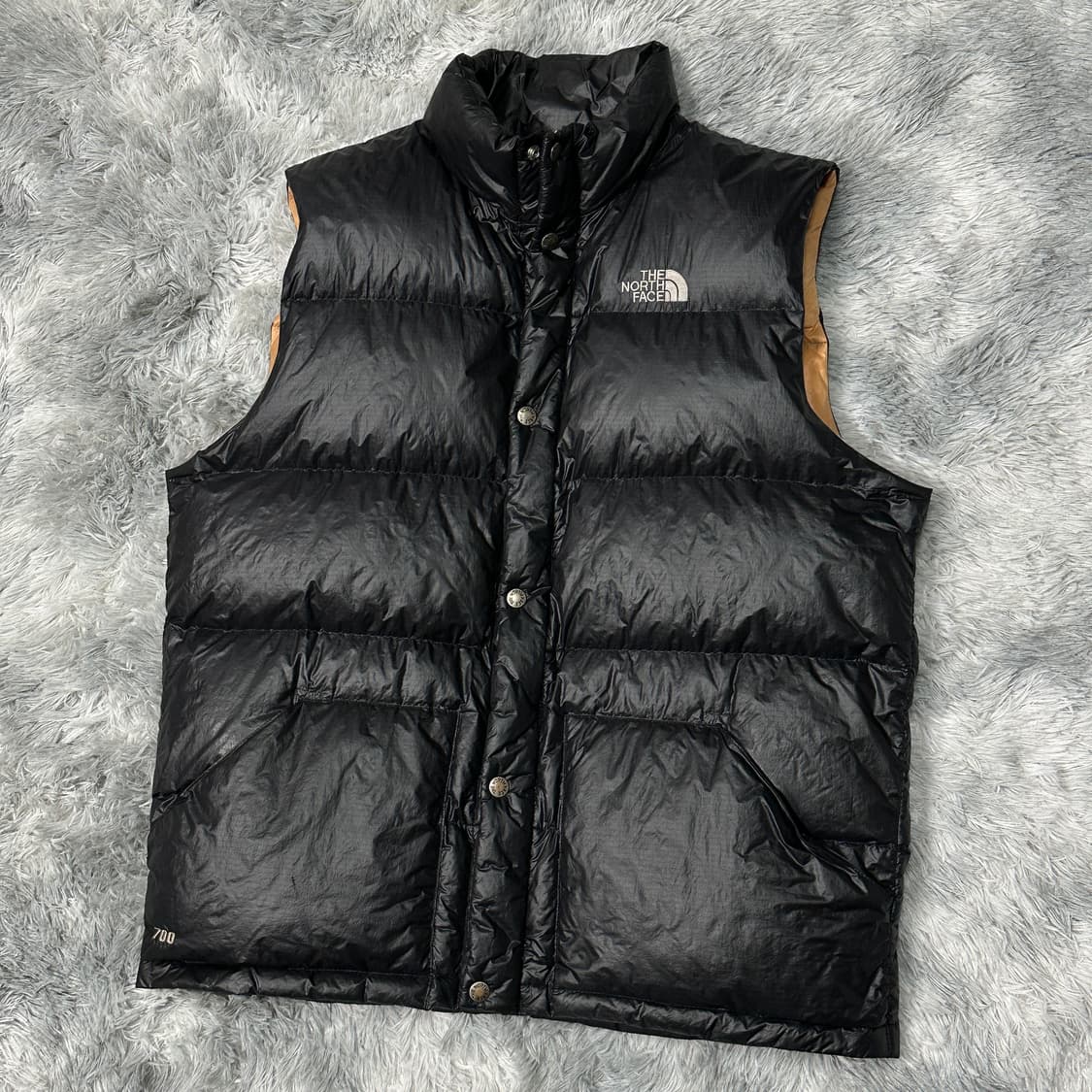 노스페이스 700 퍼텍스 블랙 패딩조끼 XXL 상품이미지1