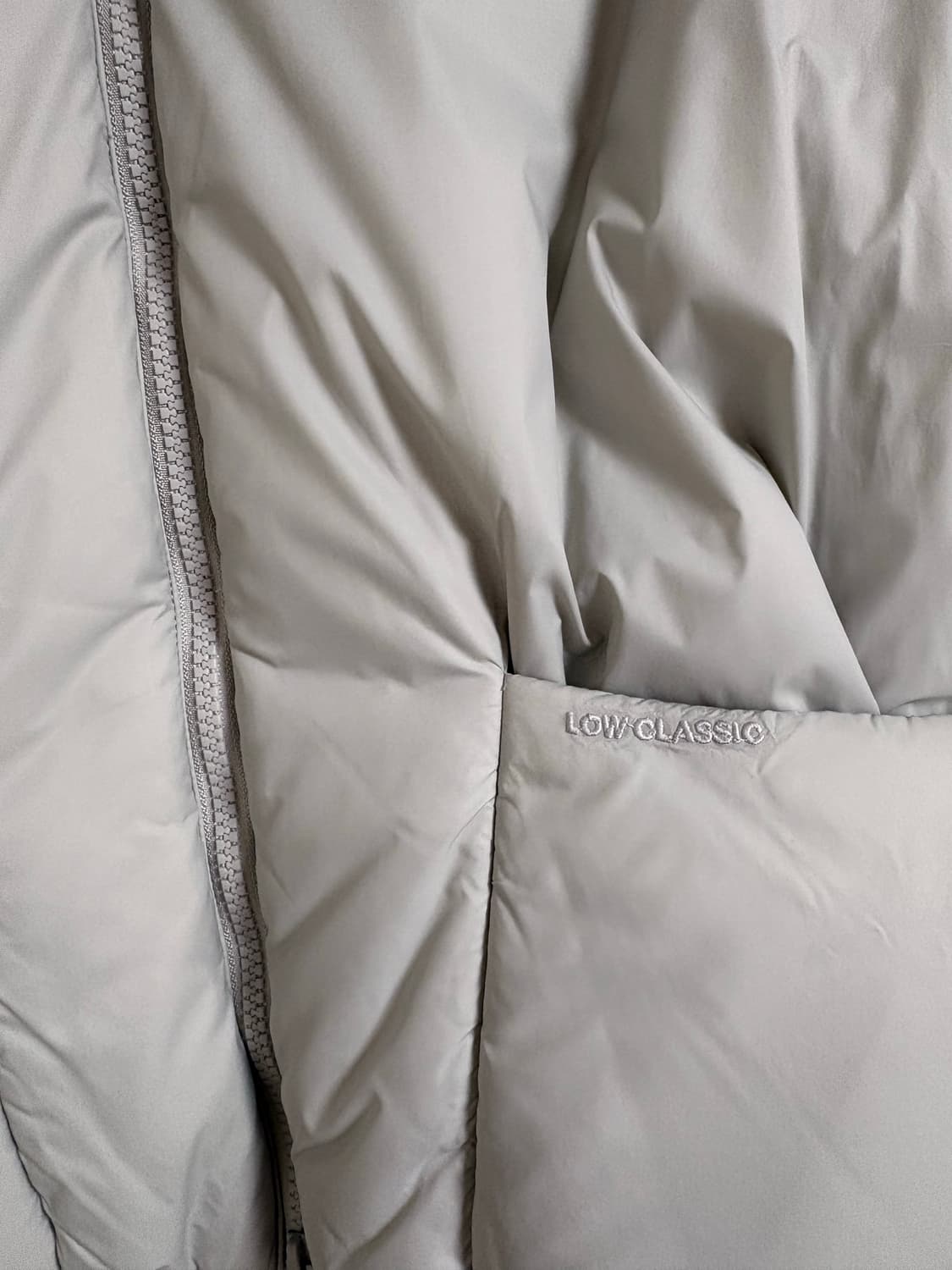 로우클래식 숏 푸퍼 자켓 L 상품이미지4