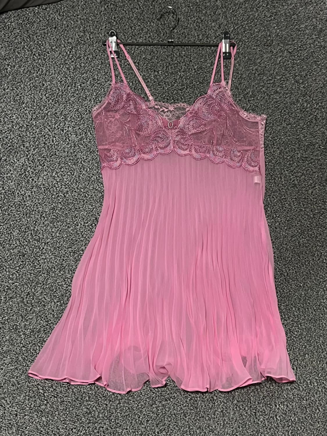 갸루 핑크 슬립 원피스 상품이미지4