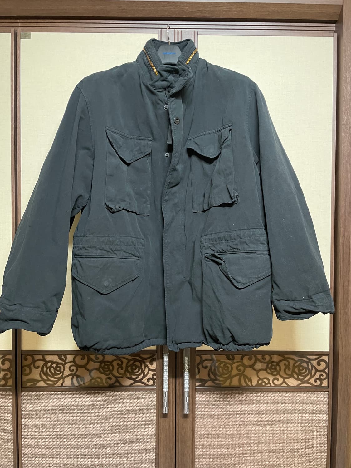 [3] 코모리 26ss 가먼트 다이드 M65 자켓 상품이미지1