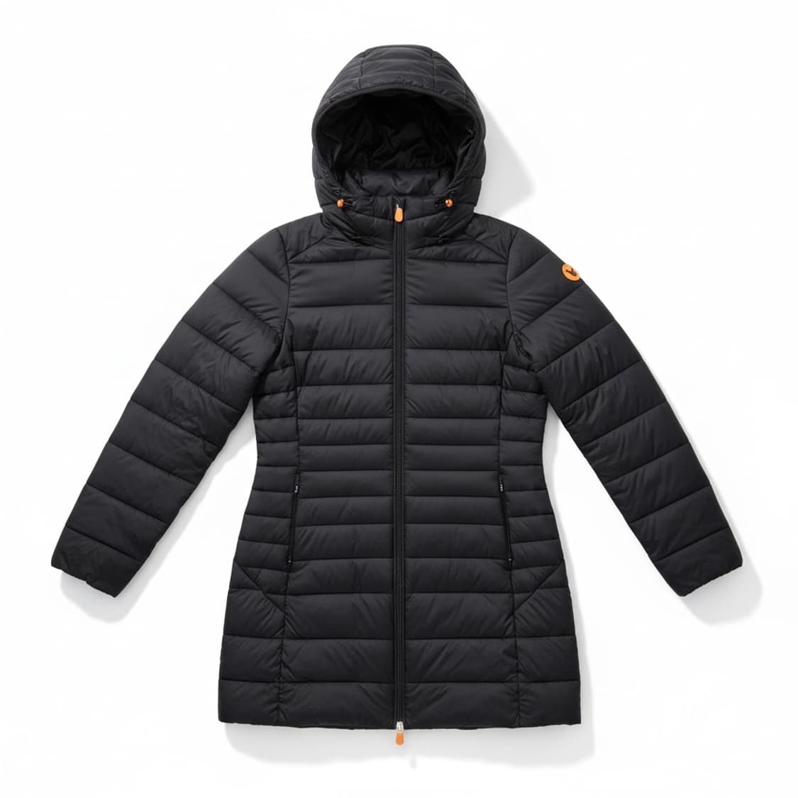 Save the DUCK (세이브더덕) 블랙 롱 패딩 자켓 상품이미지1