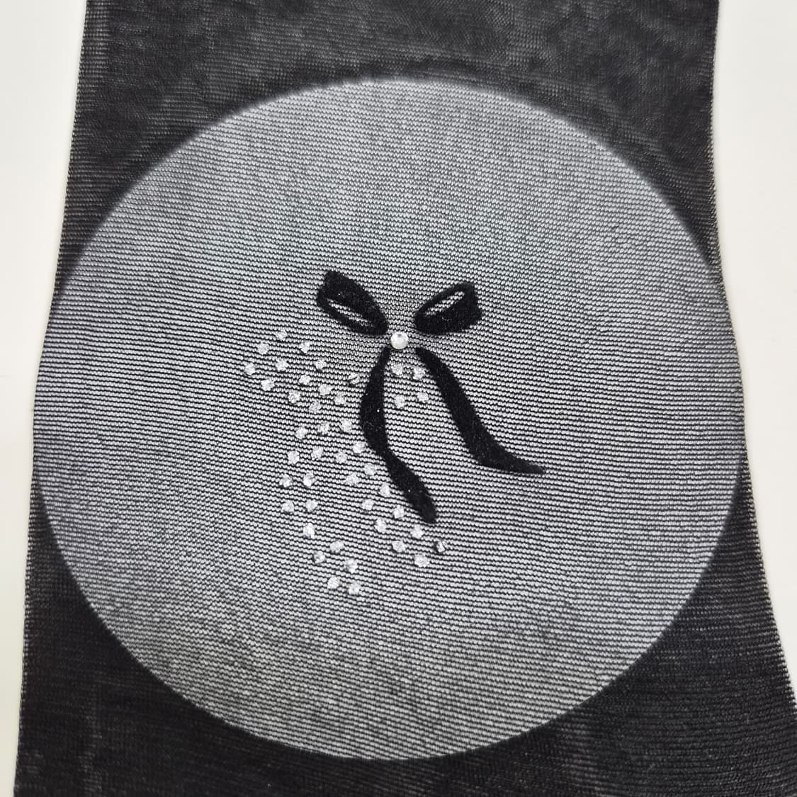 Shalegance SCENE 리본 포인트 블랙 팬티스타킹  상품이미지2