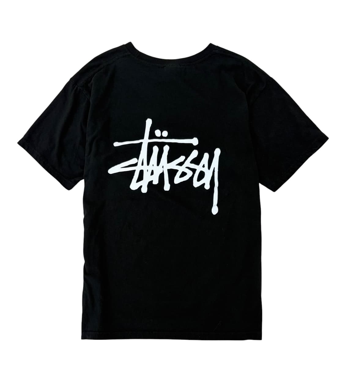 스투시 빅로고 반팔티셔츠 블랙 (XL) 상품이미지7