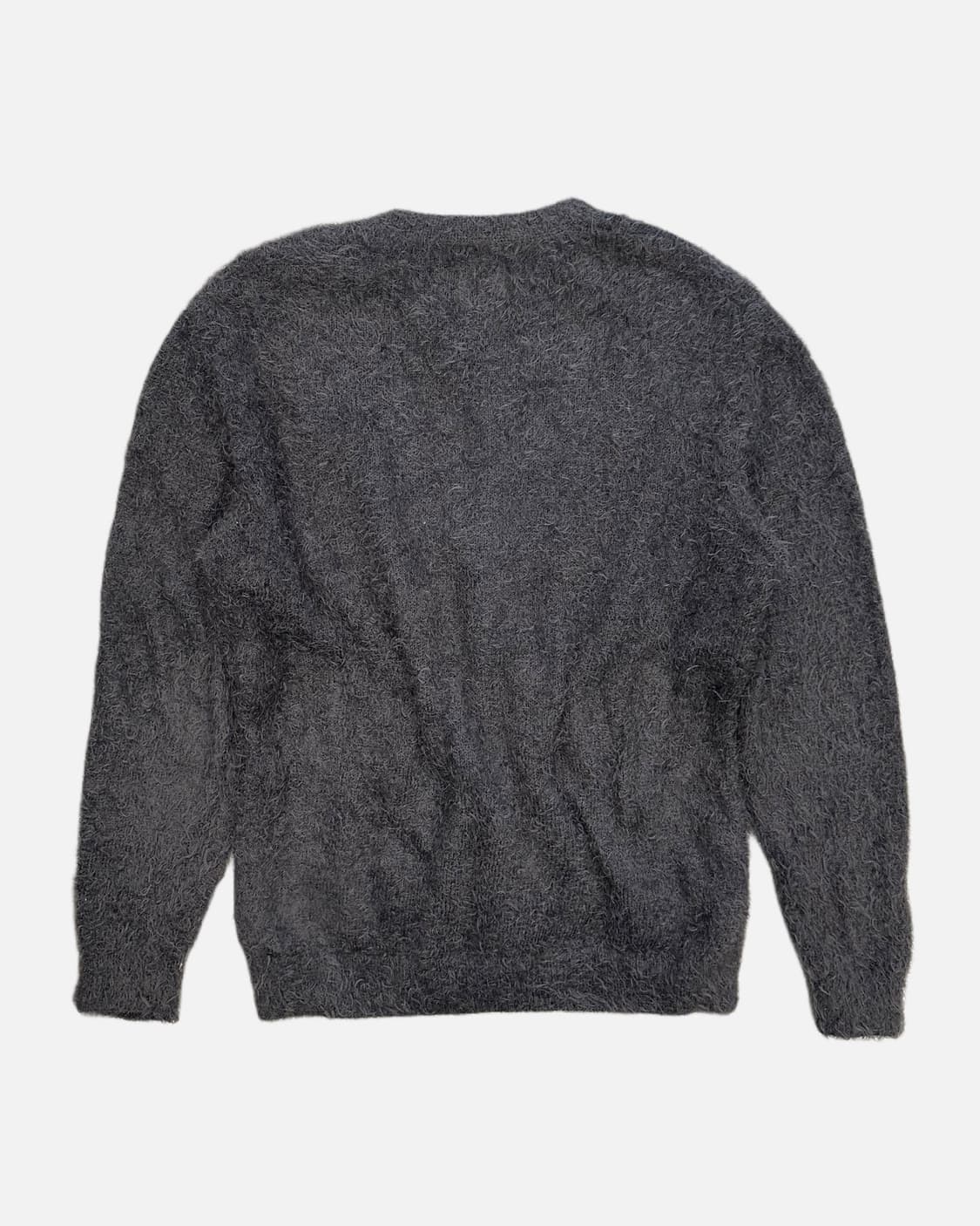 grunge hairy knit cardigan 상품이미지4
